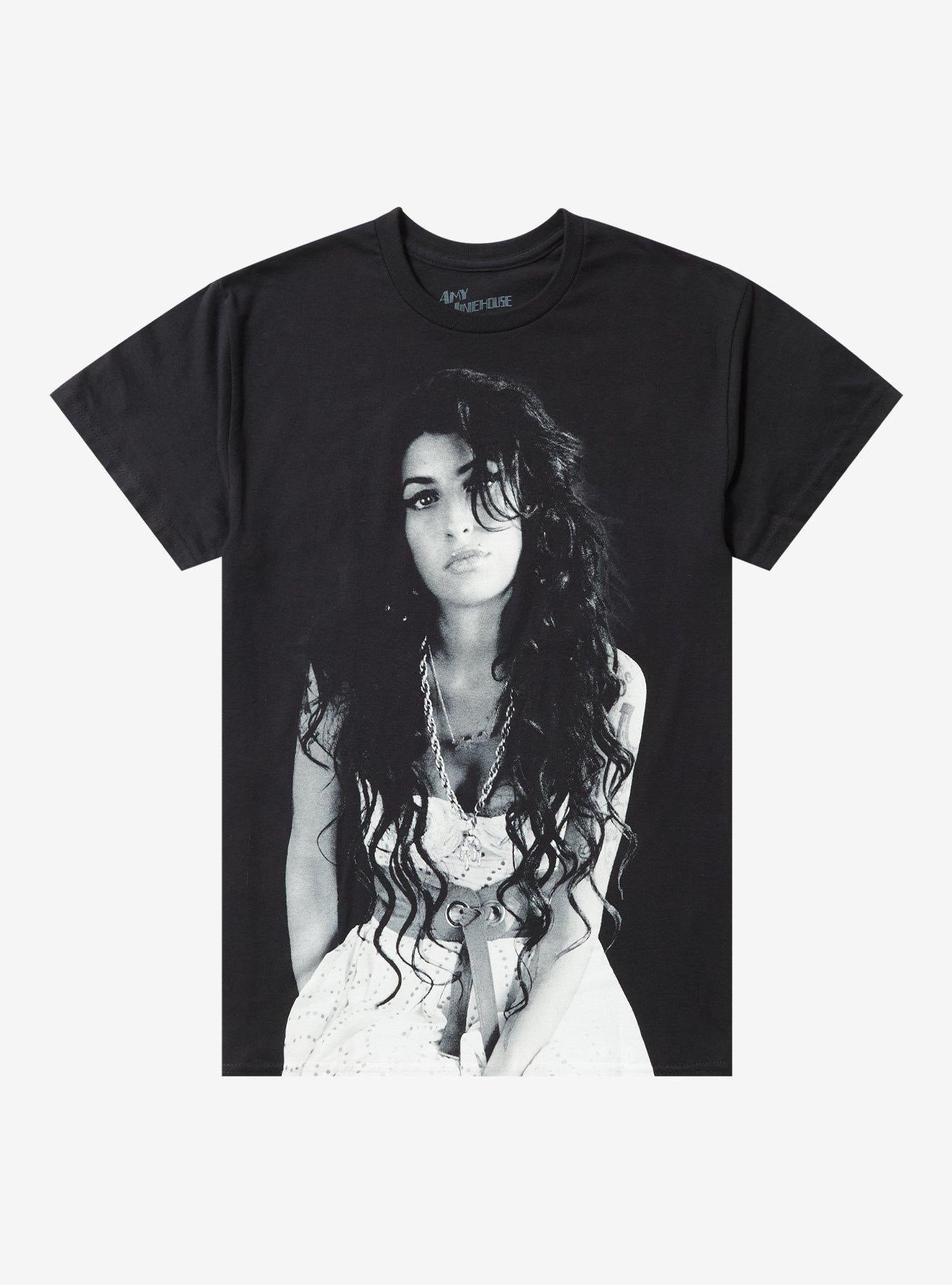 Amy Winehouse Back To Black Two-Sided T-Shirt | Trending Graphic Tee For Fans