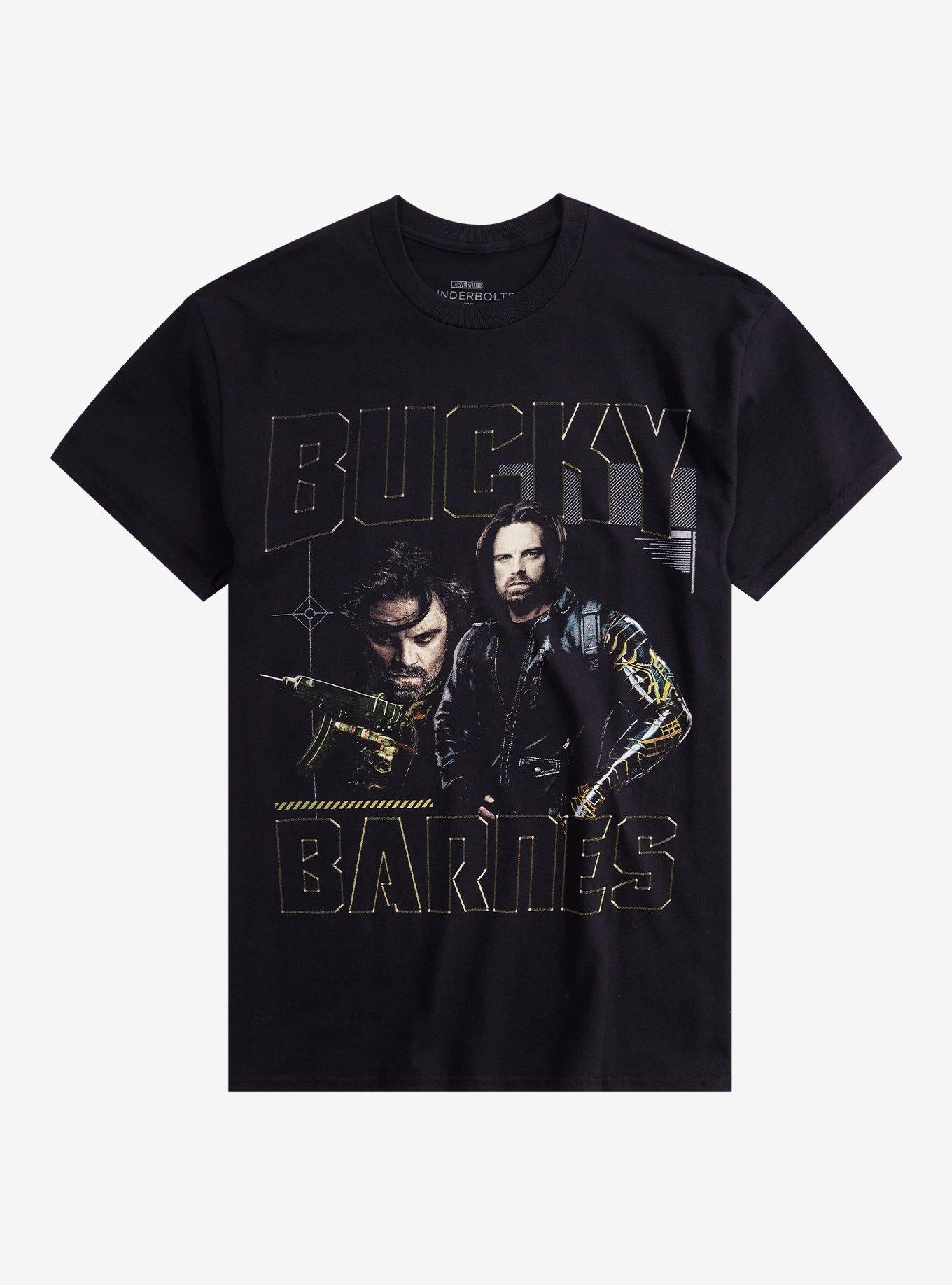 Marvel Thunderbolts Bucky Barnes T-Shirt | Trending Graphic Tee For Fans