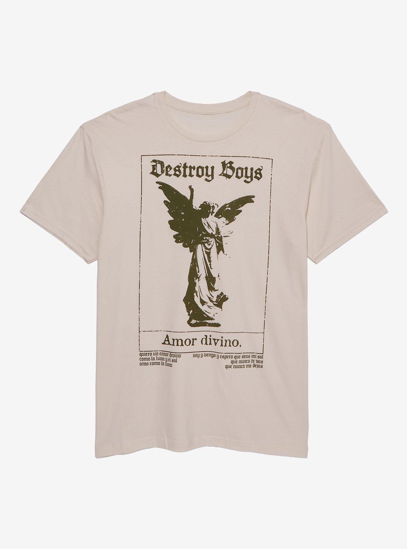 Destroy Boys Amor Divino Girls T-Shirt | Trending Graphic Tee For Fans