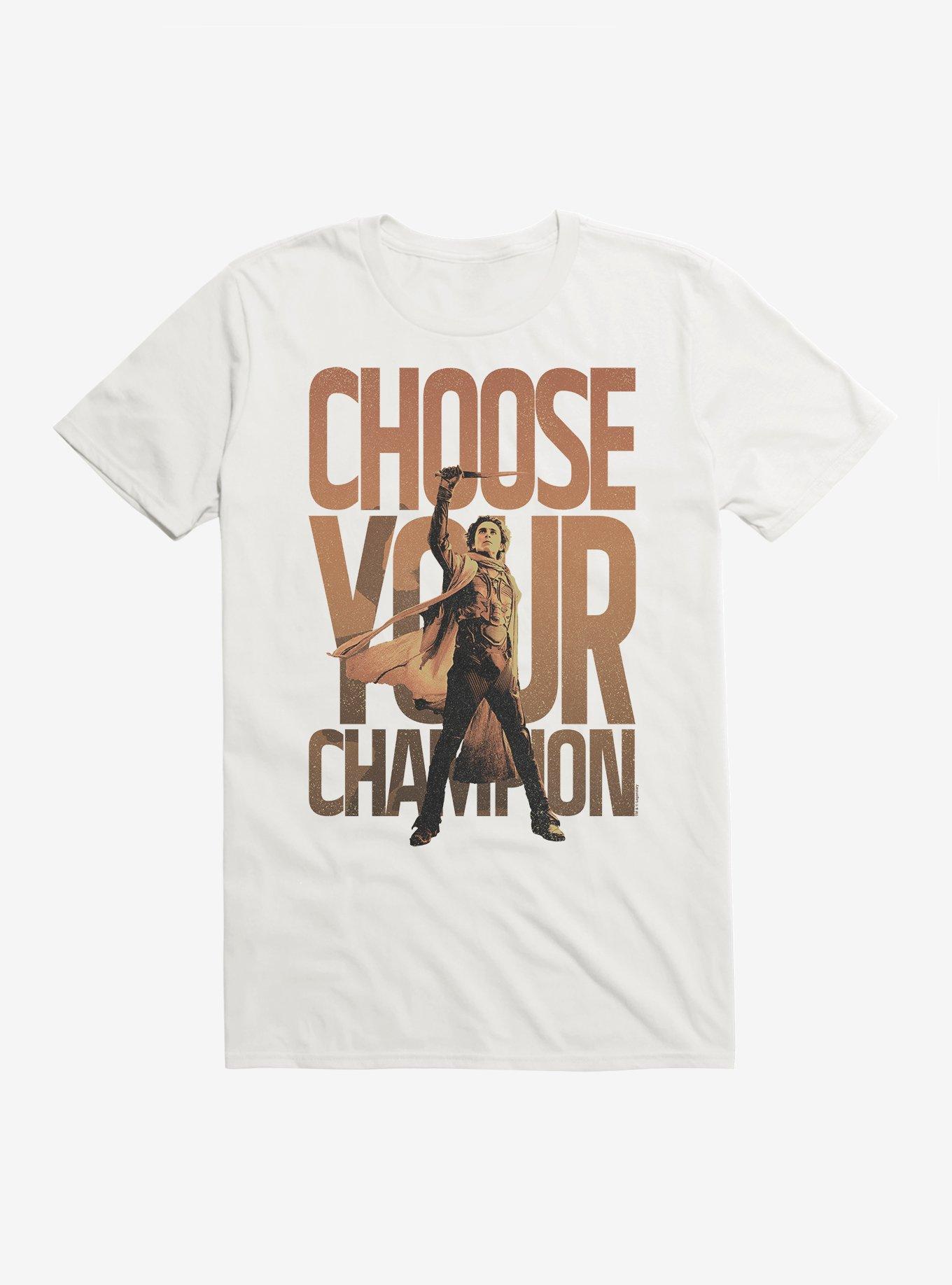 Dune Choose Your Champion T-Shirt | Trending Graphic Tee For Fans