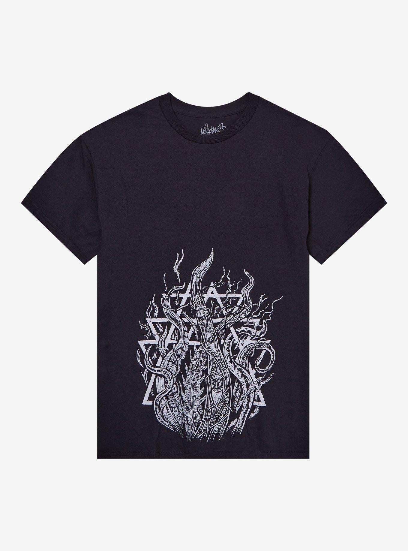 Tentacle Creature By Vertebrae33 T-Shirt | Trending Graphic Tee For Fans