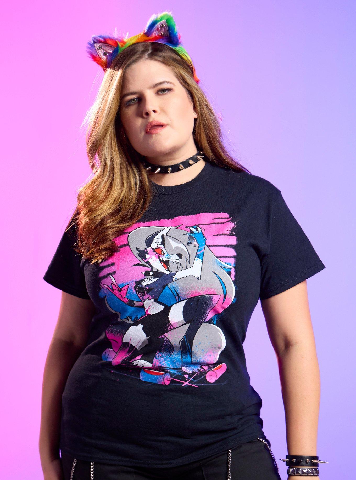 Helluva Boss Loona Pride Hot Topic Exclusive T-Shirt | Trending Graphic Tee For Fans