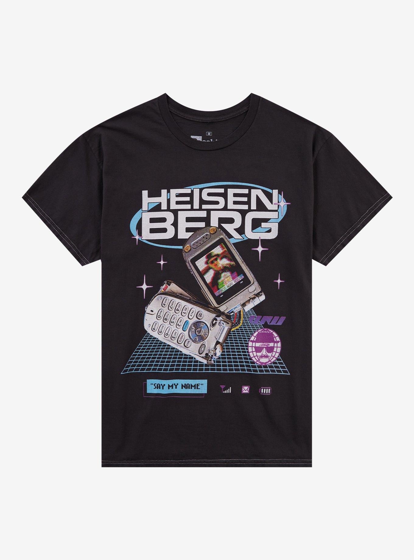 Breaking Bad Heisenberg Cell Phone T-Shirt | Trending Graphic Tee For Fans