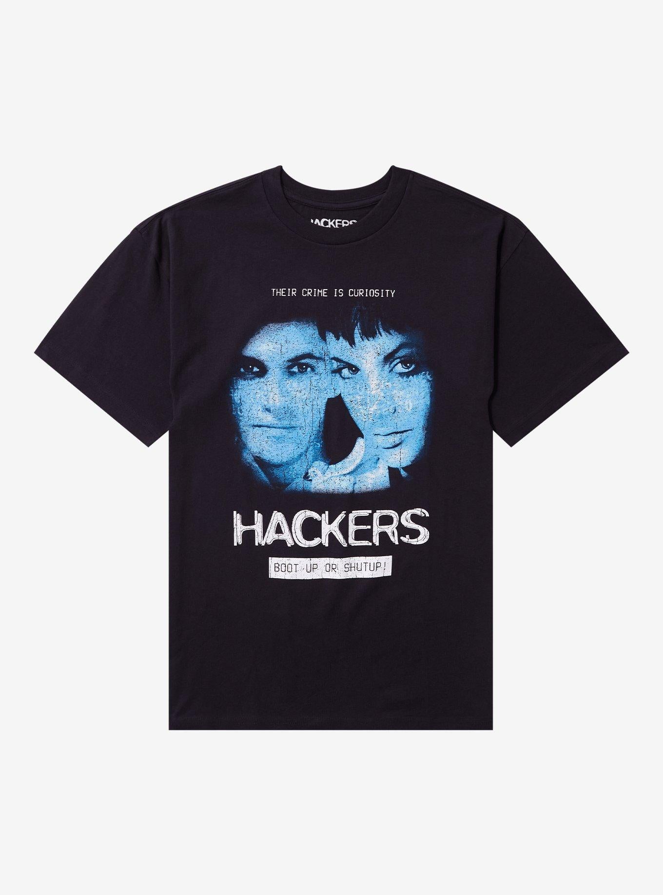 Hackers Film Poster T-Shirt | Trending Graphic Tee For Fans