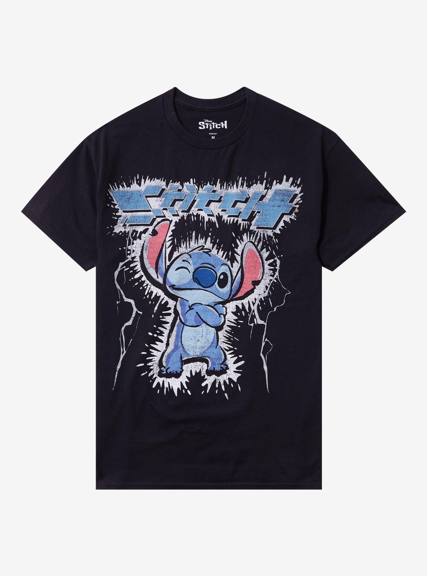 Disney Stitch US Tour Double-Sided T-Shirt | Trending Graphic Tee For Fans