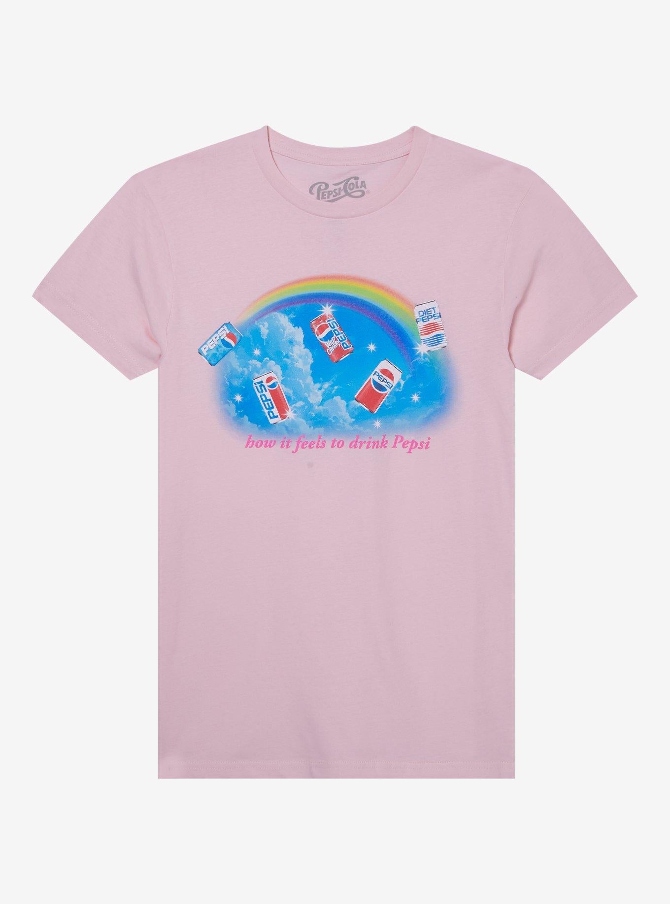 Pepsi Rainbow Sky Girls T-Shirt | Trending Graphic Tee For Fans