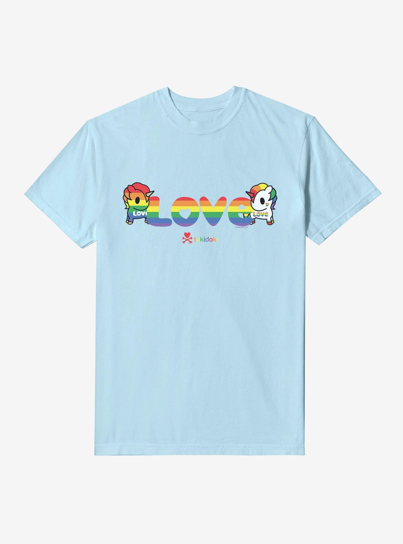 Tokidoki Pride Love Garment Dye T-Shirt | Trending Graphic Tee For Fans
