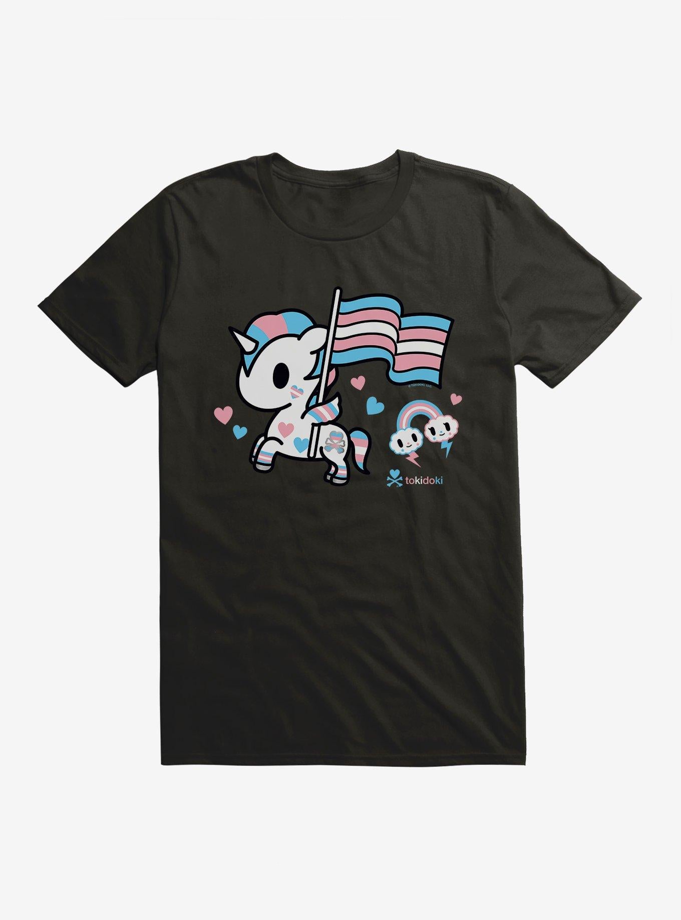 Tokidoki Unicorno Trans Pride T-Shirt | Trending Graphic Tee For Fans