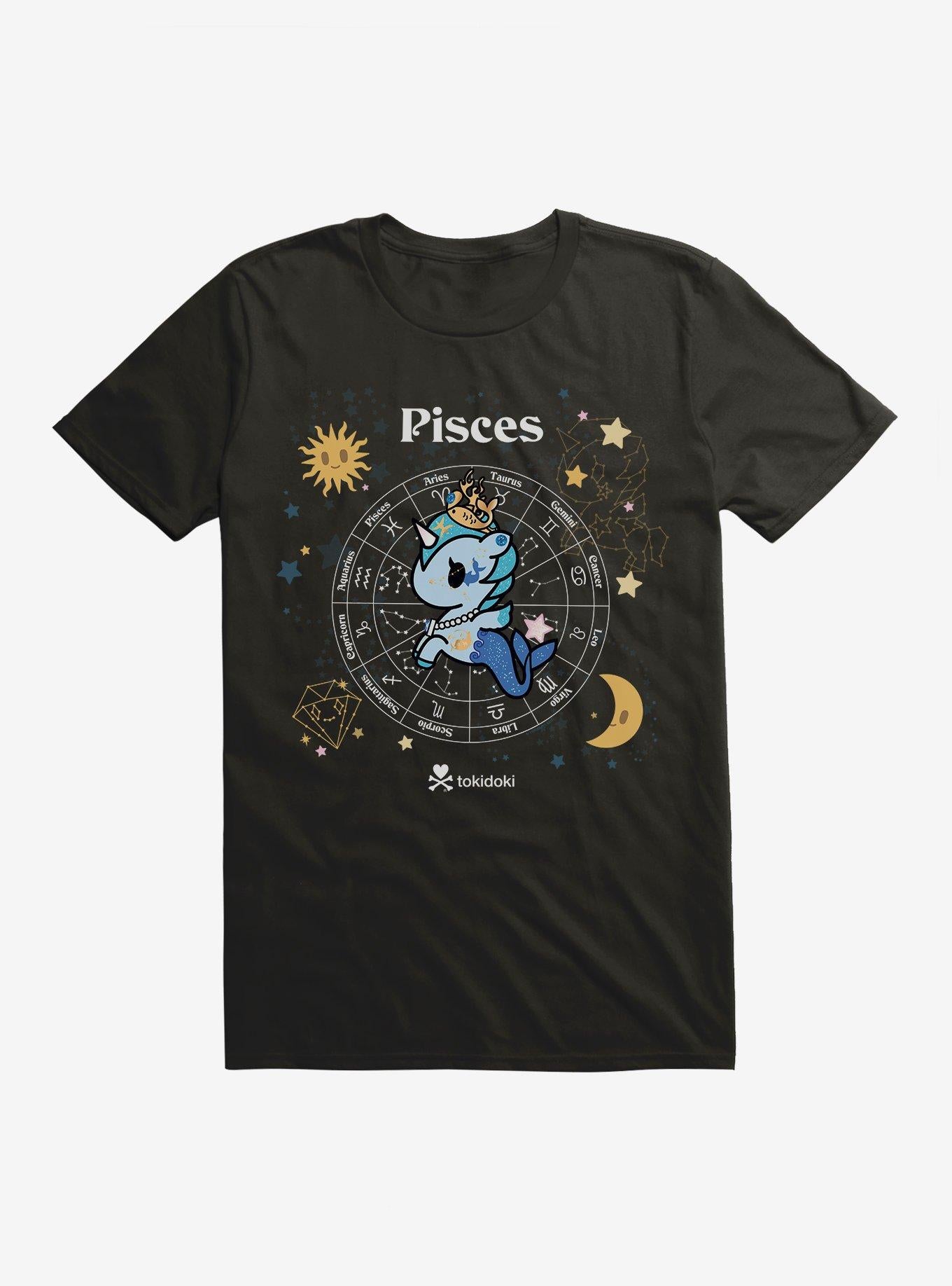 Tokidoki Unicorno Pisces T-Shirt | Trending Graphic Tee For Fans