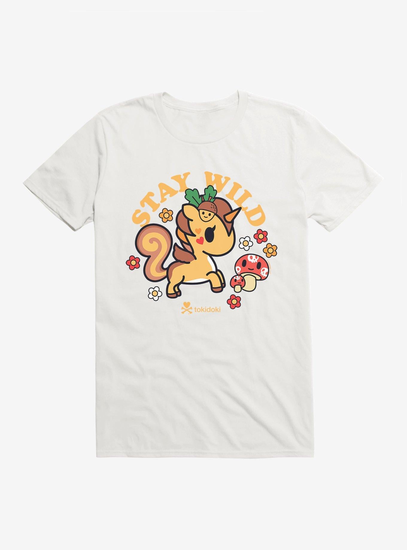 Tokidoki Stay Wild Unicorno T-Shirt | Trending Graphic Tee For Fans