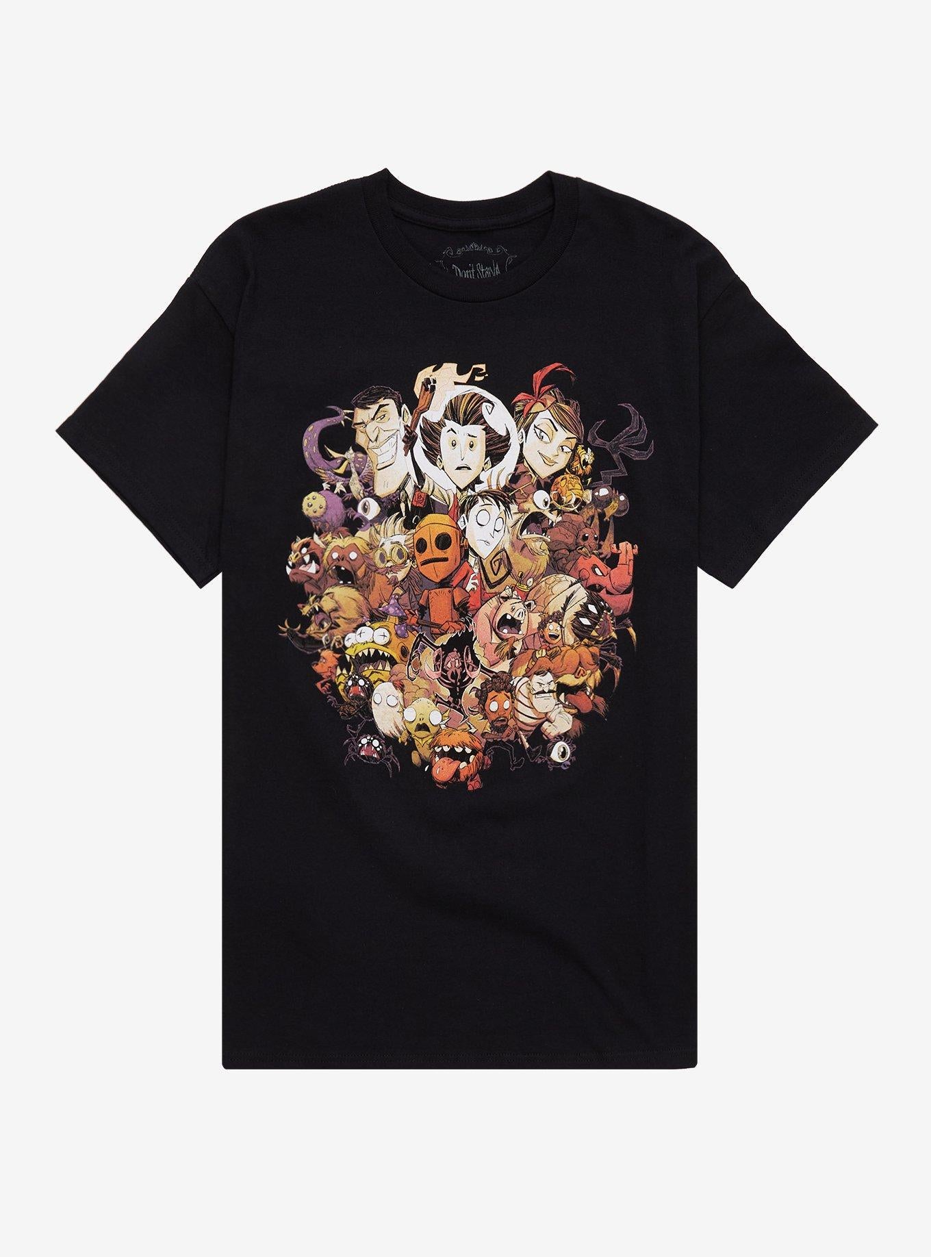 Don't Starve Characters T-Shirt | Trending Graphic Tee For Fans