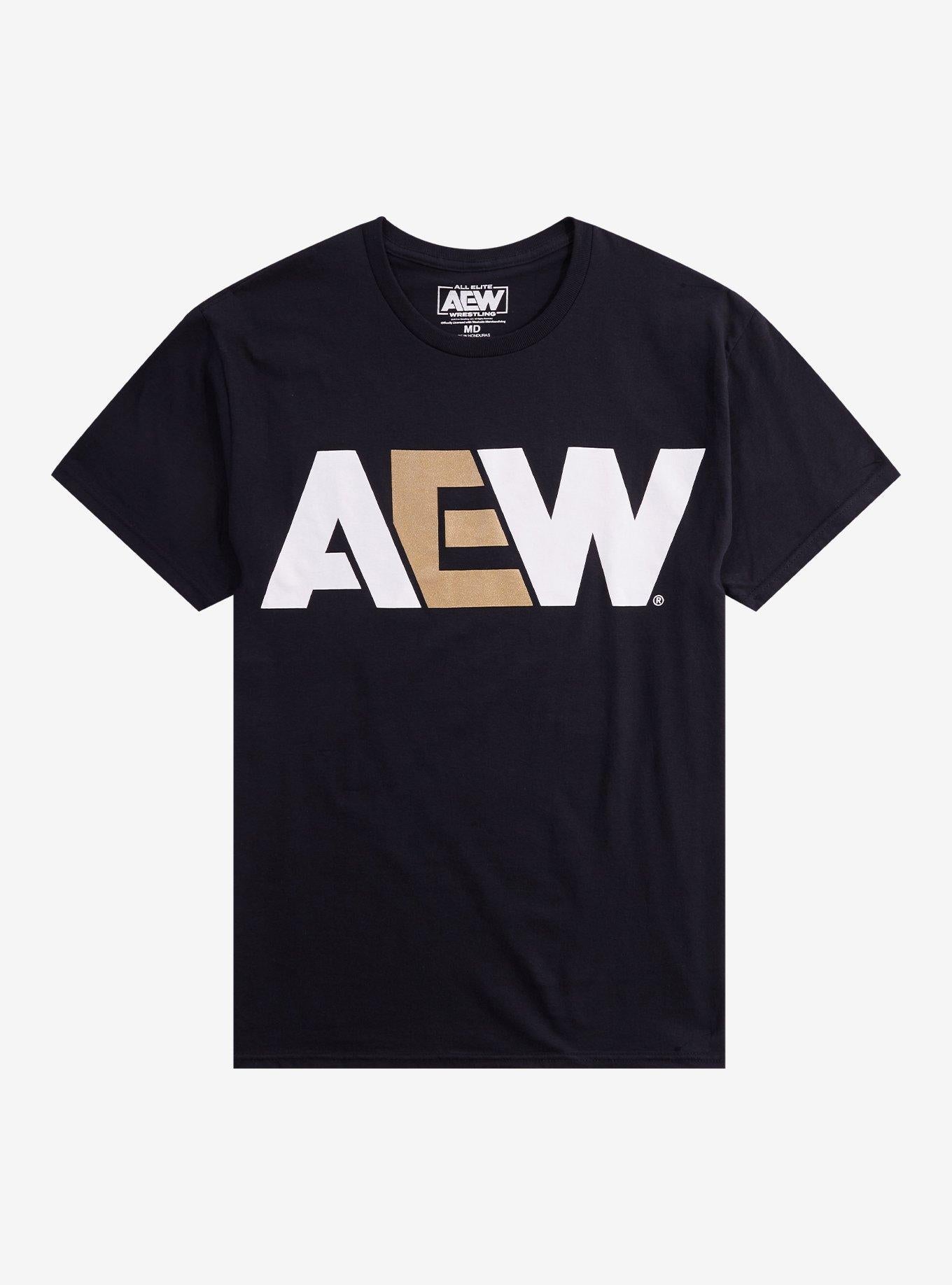 All Elite Wrestling Metallic Logo T-Shirt | Trending Graphic Tee For Fans