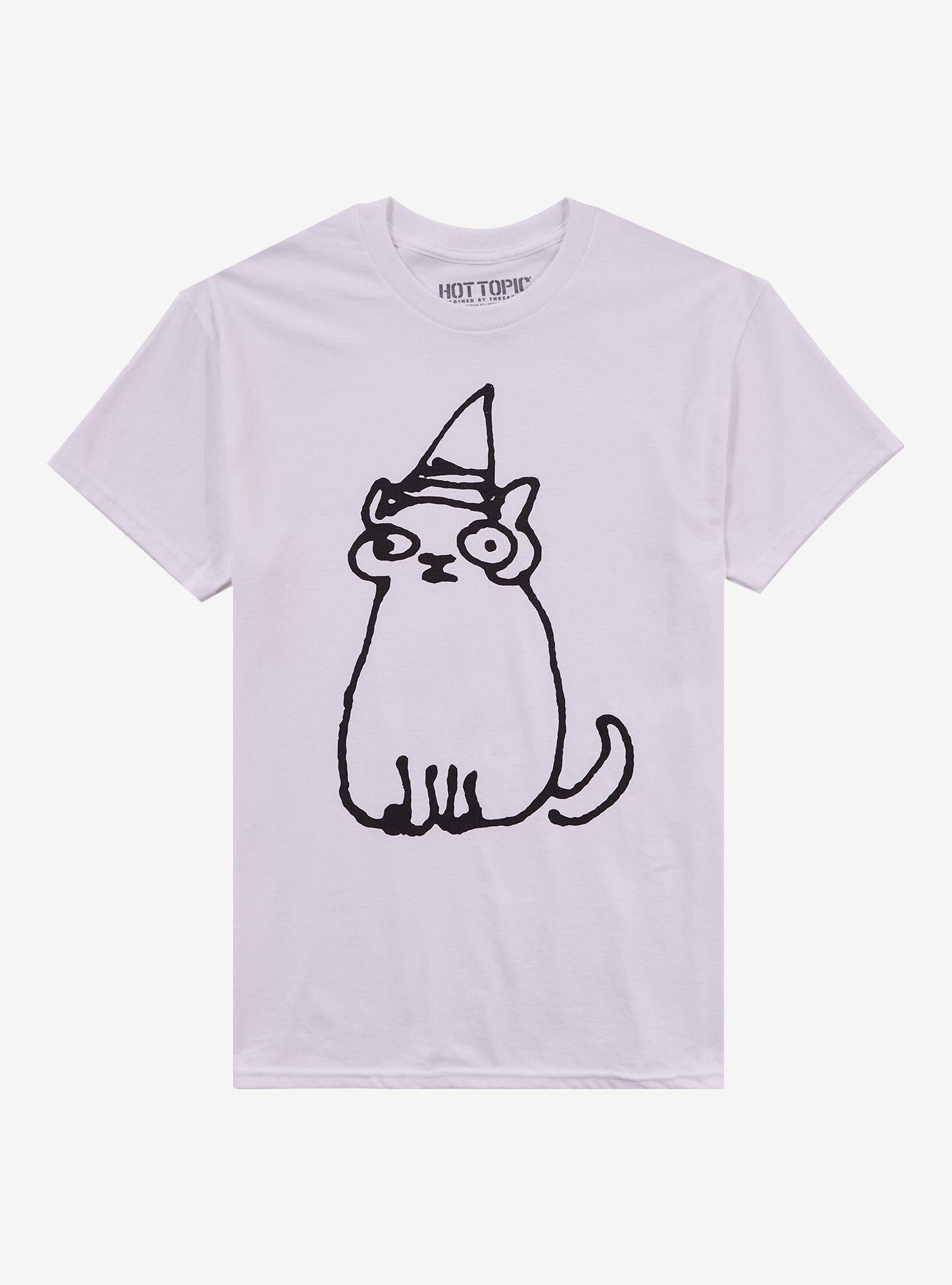 Wizard Cat Doodle By Lemon Yeti T-Shirt | Trending Graphic Tee For Fans
