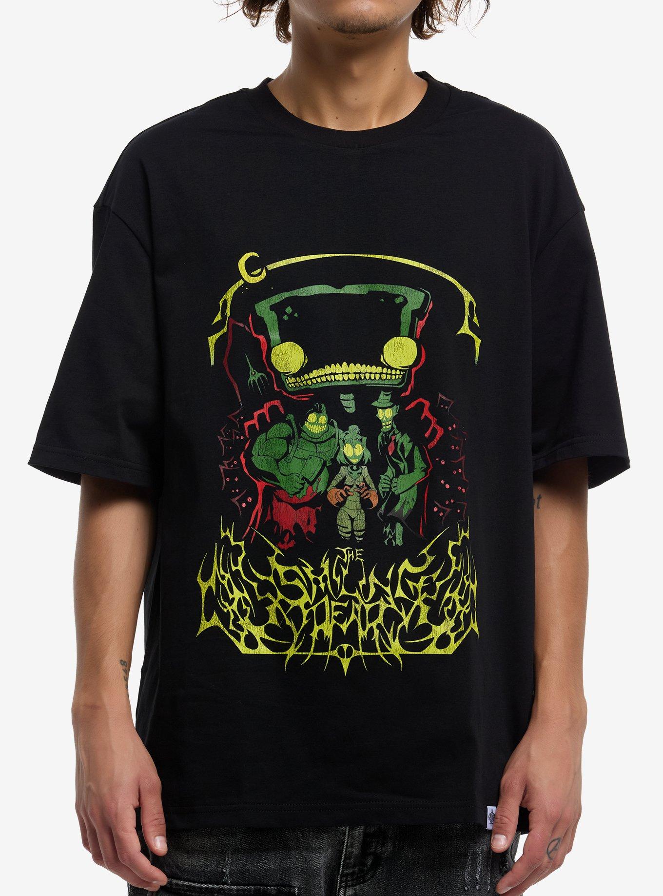 The Gaslight District Smiling Dead T-Shirt | Trending Graphic Tee For Fans