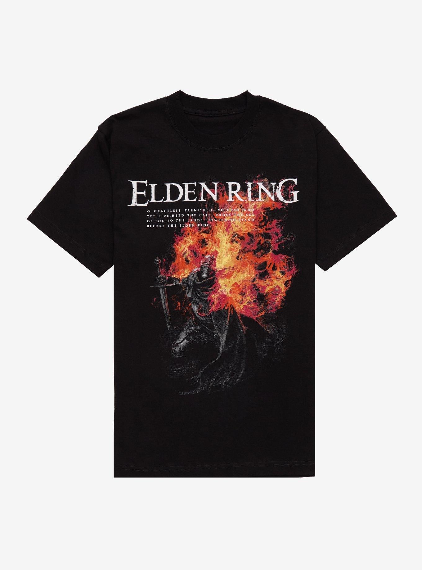 Elden Ring Flame T-Shirt | Trending Graphic Tee For Fans
