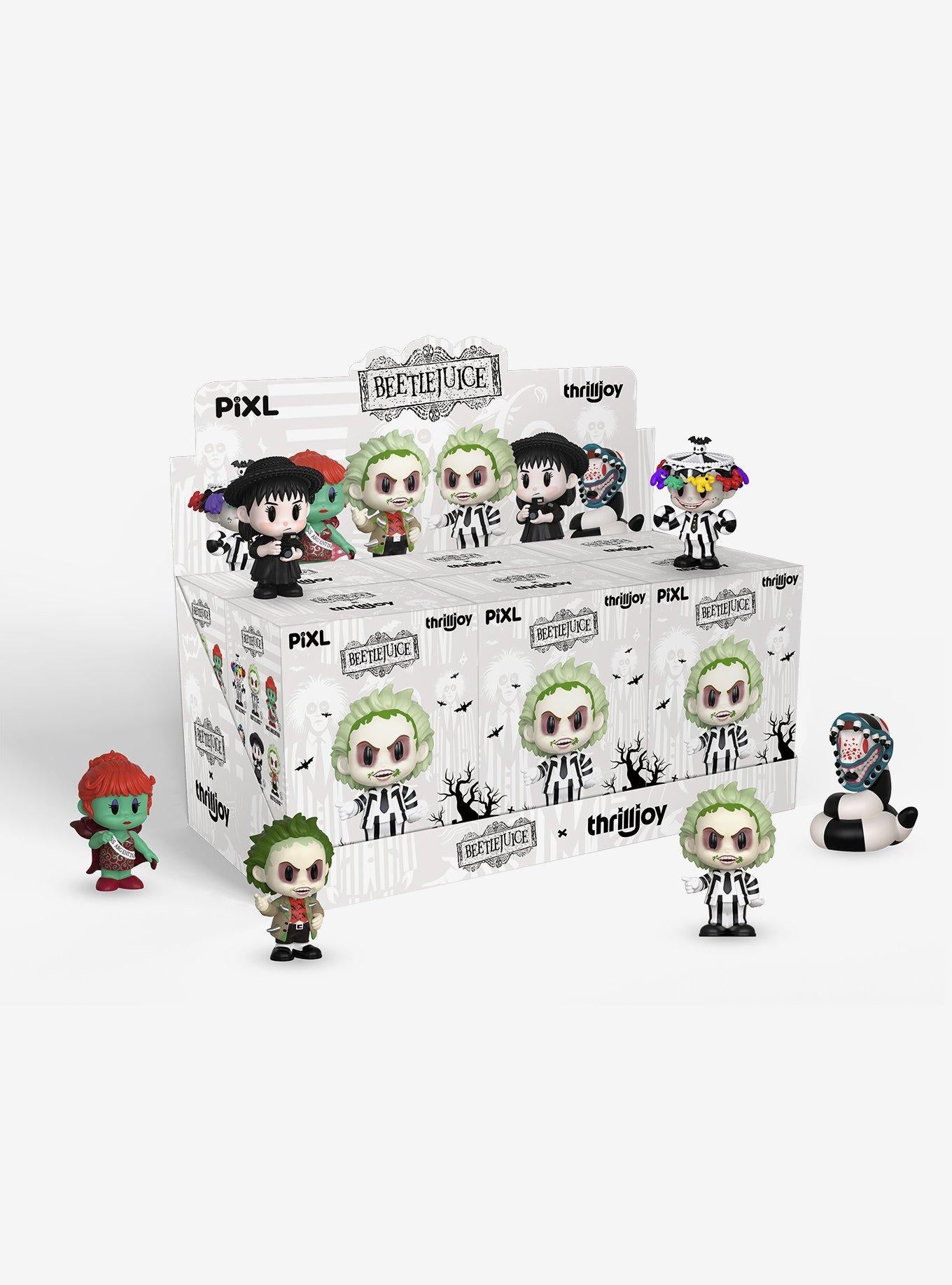 Thrilljoy Beetlejuice Pixl Blind Box Collectible Figure | Limited Edition Fan Favorite