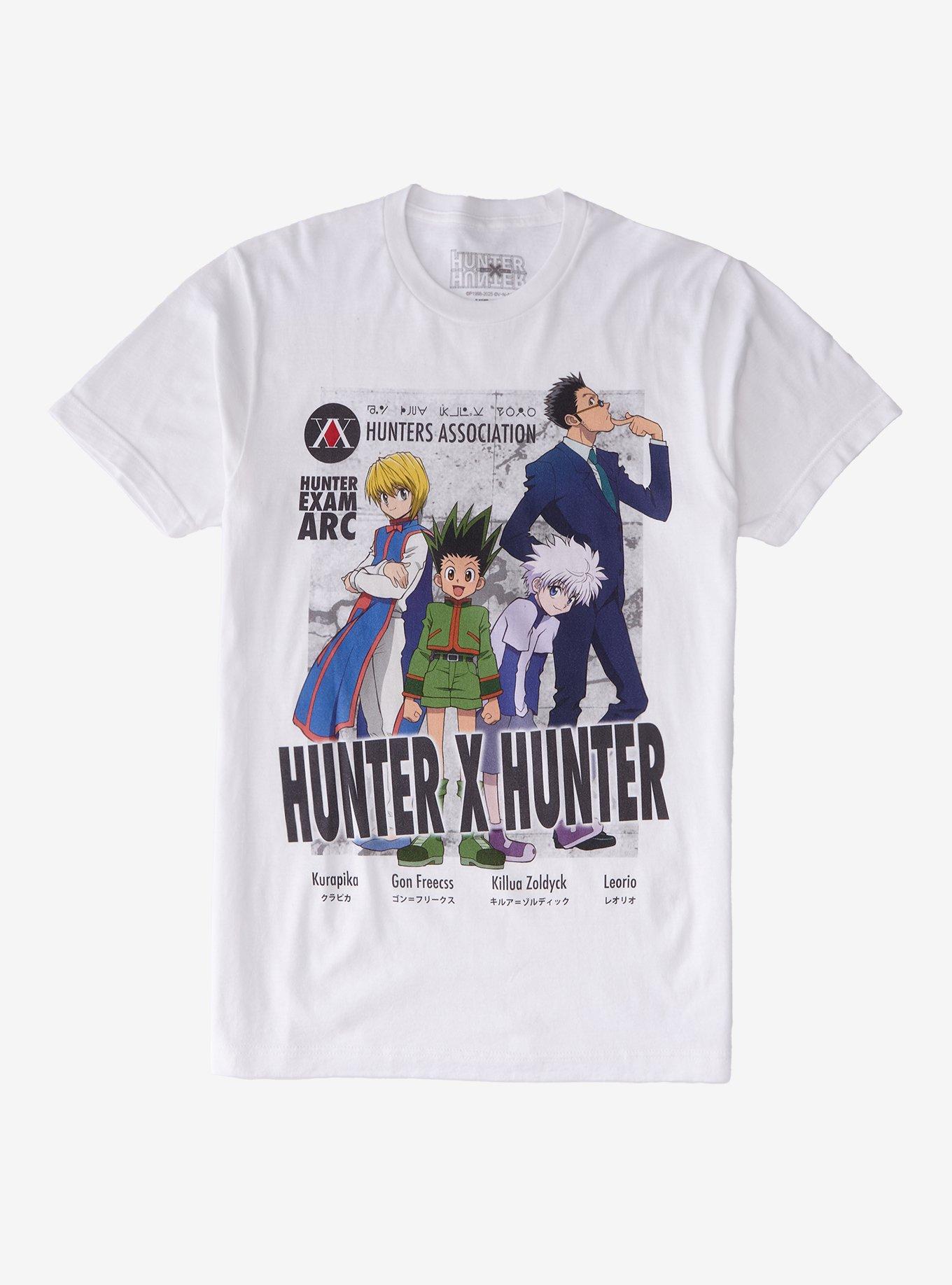 Hunter X Hunter Group Name T-Shirt | Trending Graphic Tee For Fans
