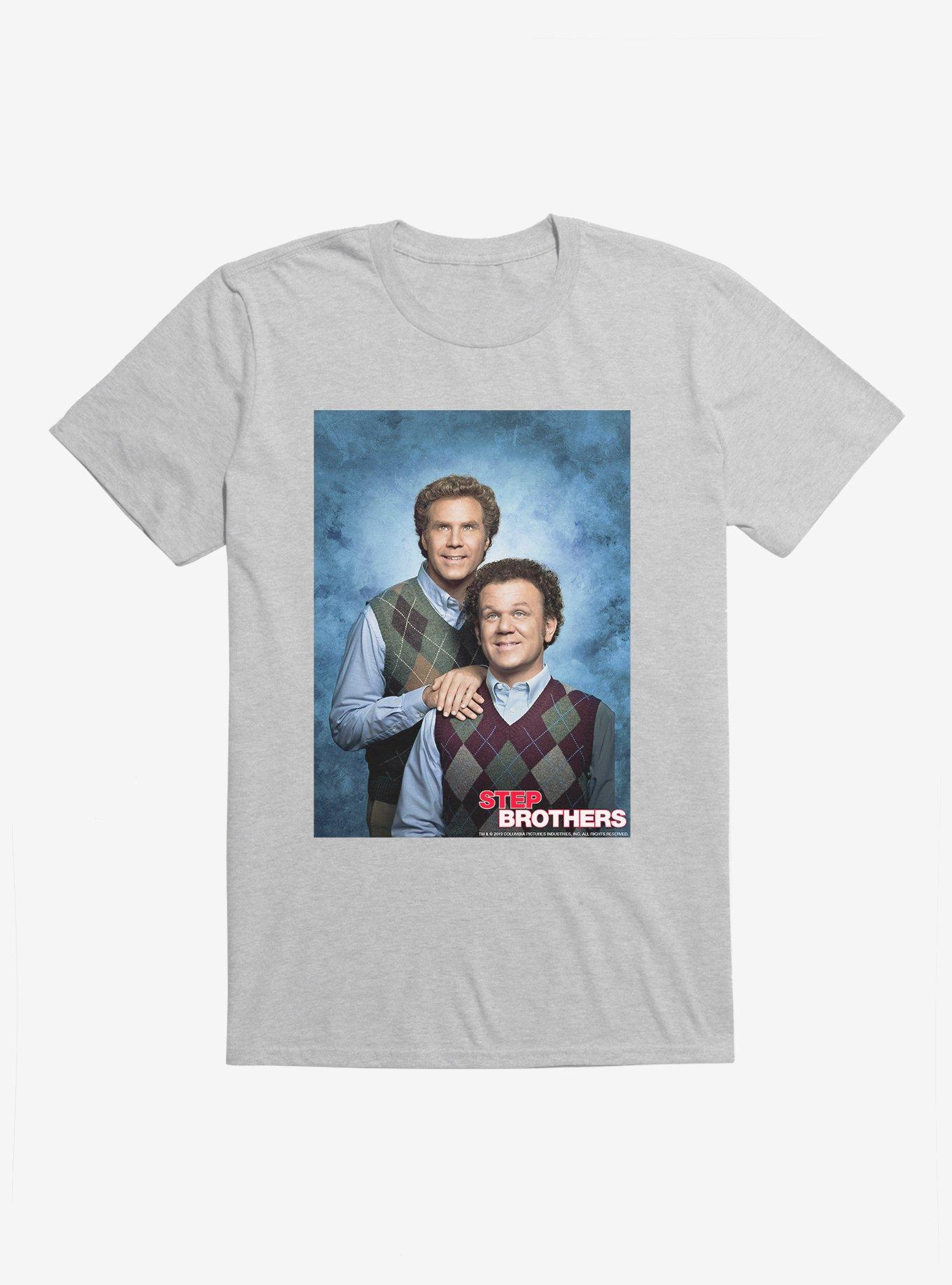 Step Brothers Portrait T-Shirt | Trending Graphic Tee For Fans
