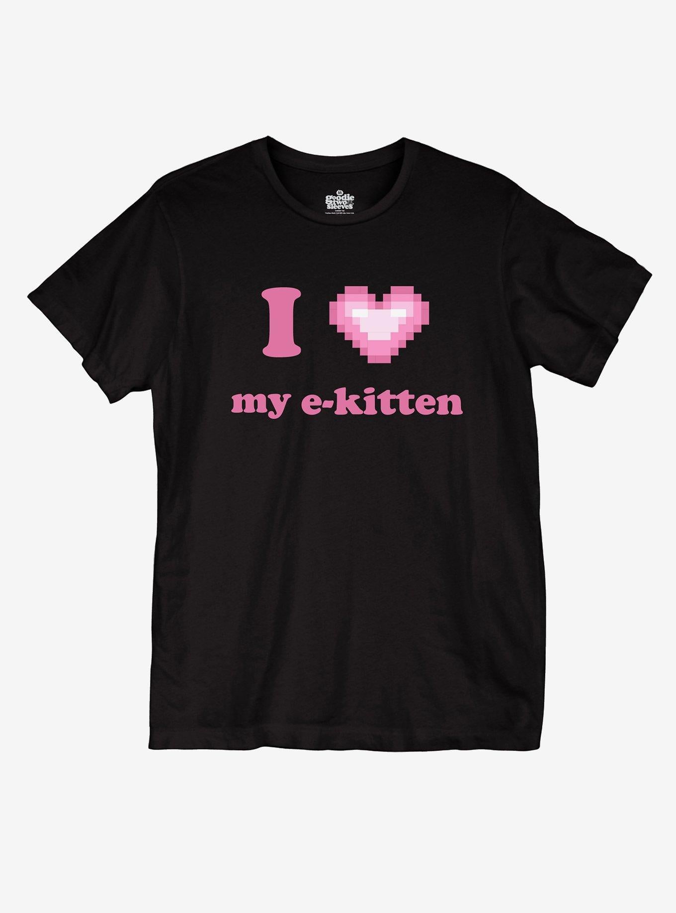 I Heart My E-Kitten Girls T-Shirt | Trending Graphic Tee For Fans