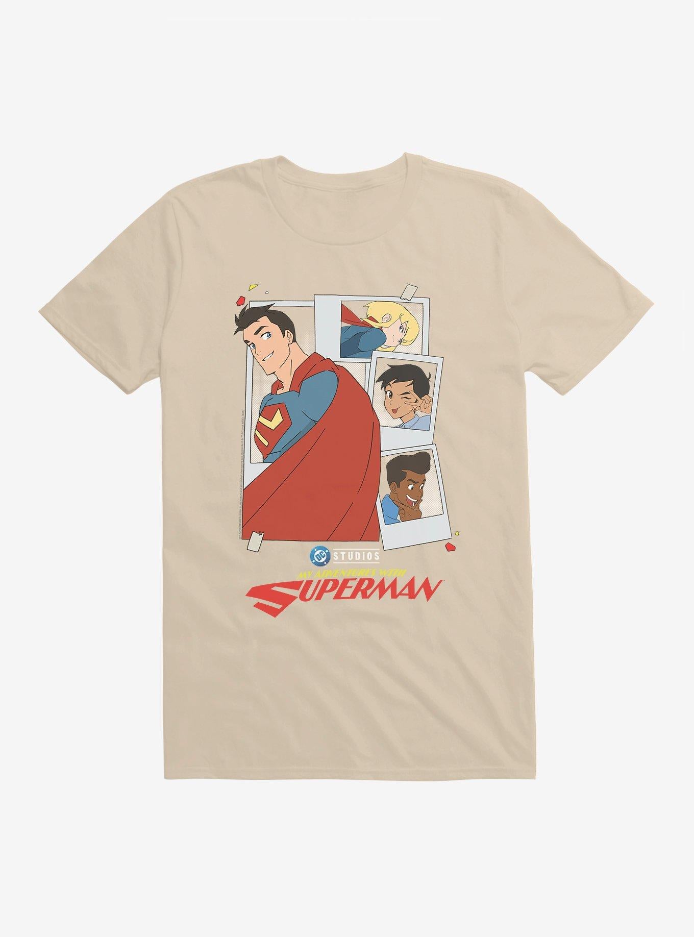 My Adventures With Superman Polaroids T-Shirt | Trending Graphic Tee For Fans