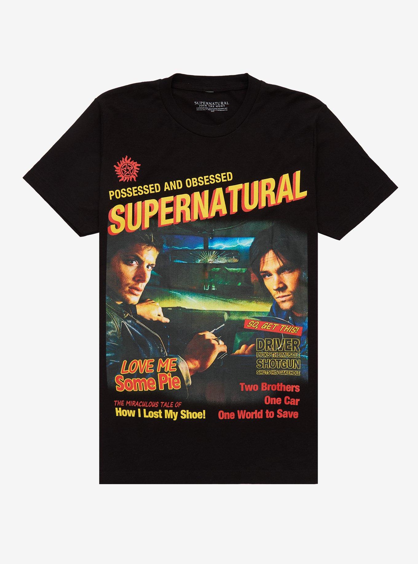 Supernatural Winchester Brothers Poster T-Shirt | Trending Graphic Tee For Fans