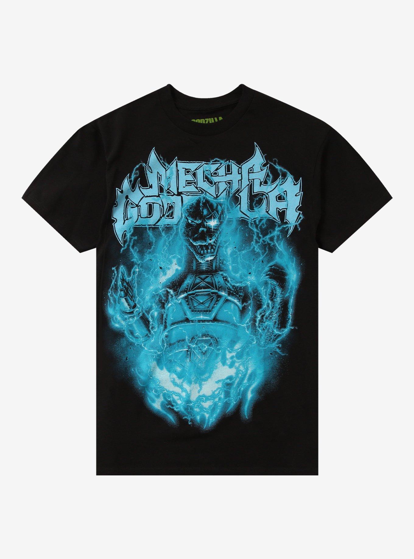 Godzilla Ghost X Ghost Mechagodzilla Metal T-Shirt | Trending Graphic Tee For Fans