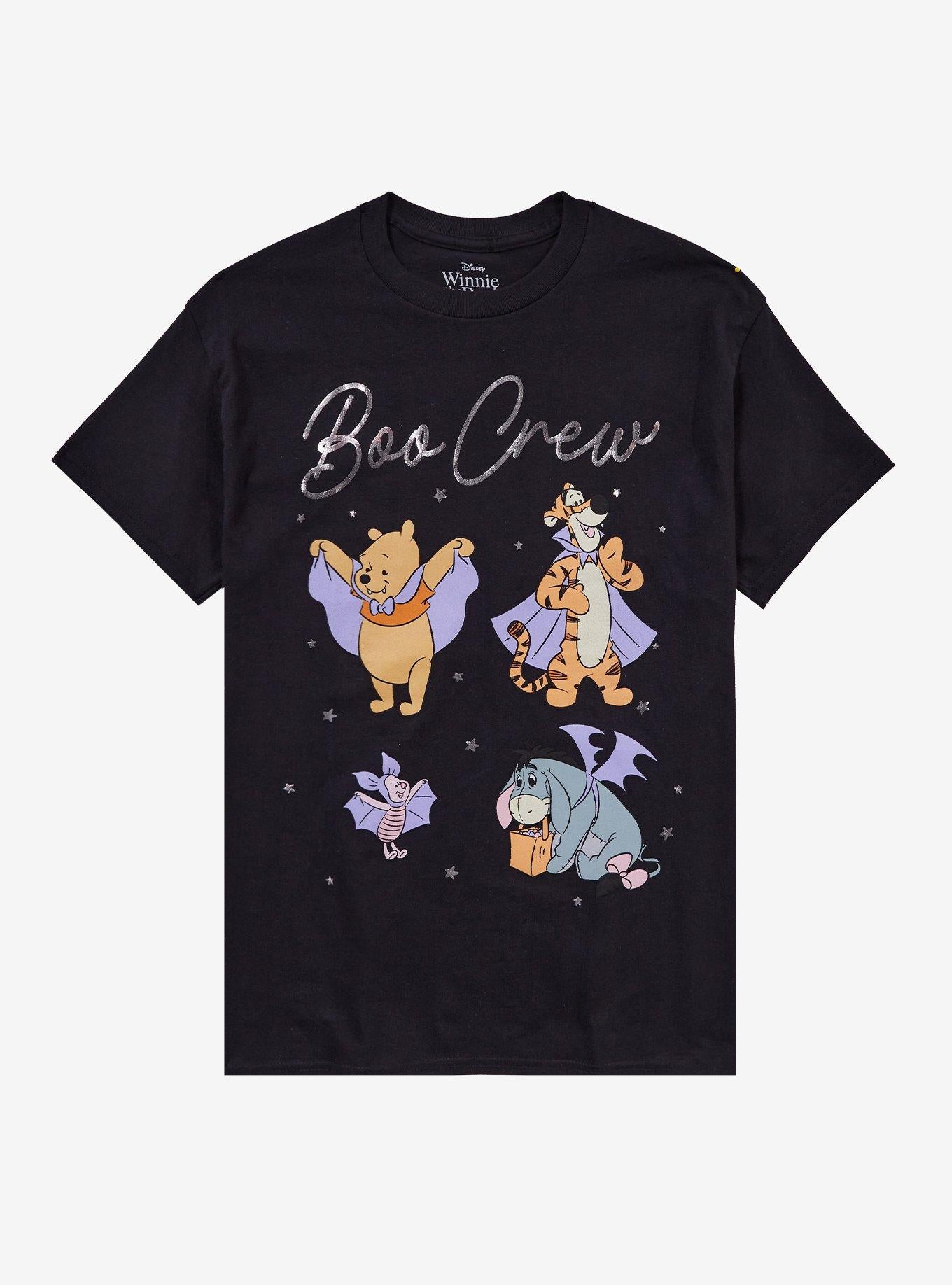 Disney Winnie The Pooh Boo Crew Halloween Girls T-Shirt | Trending Graphic Tee For Fans