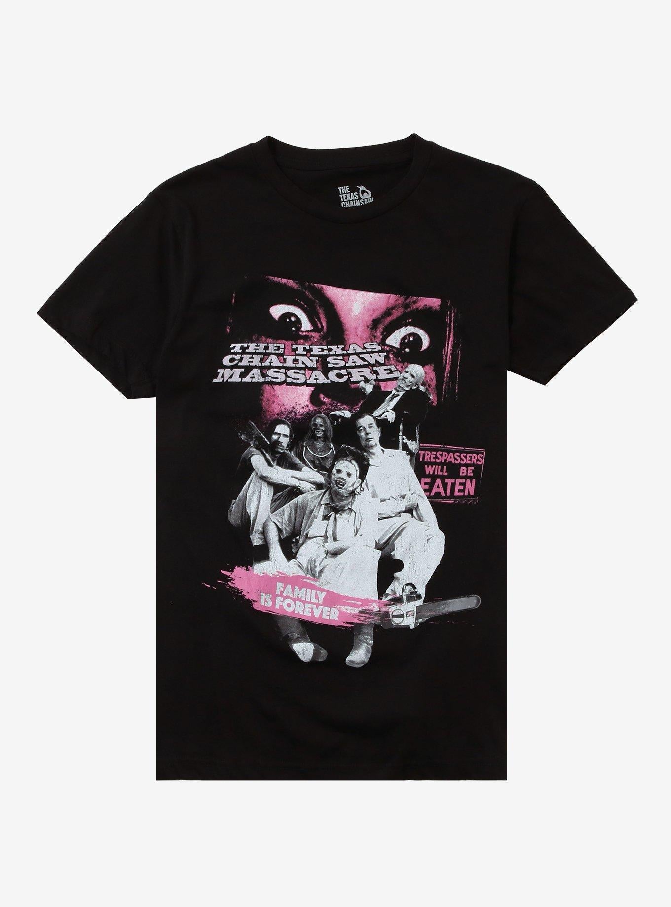 The Texas Chainsaw Massacre Family Poster Girls T-Shirt | Trending Graphic Tee For Fans