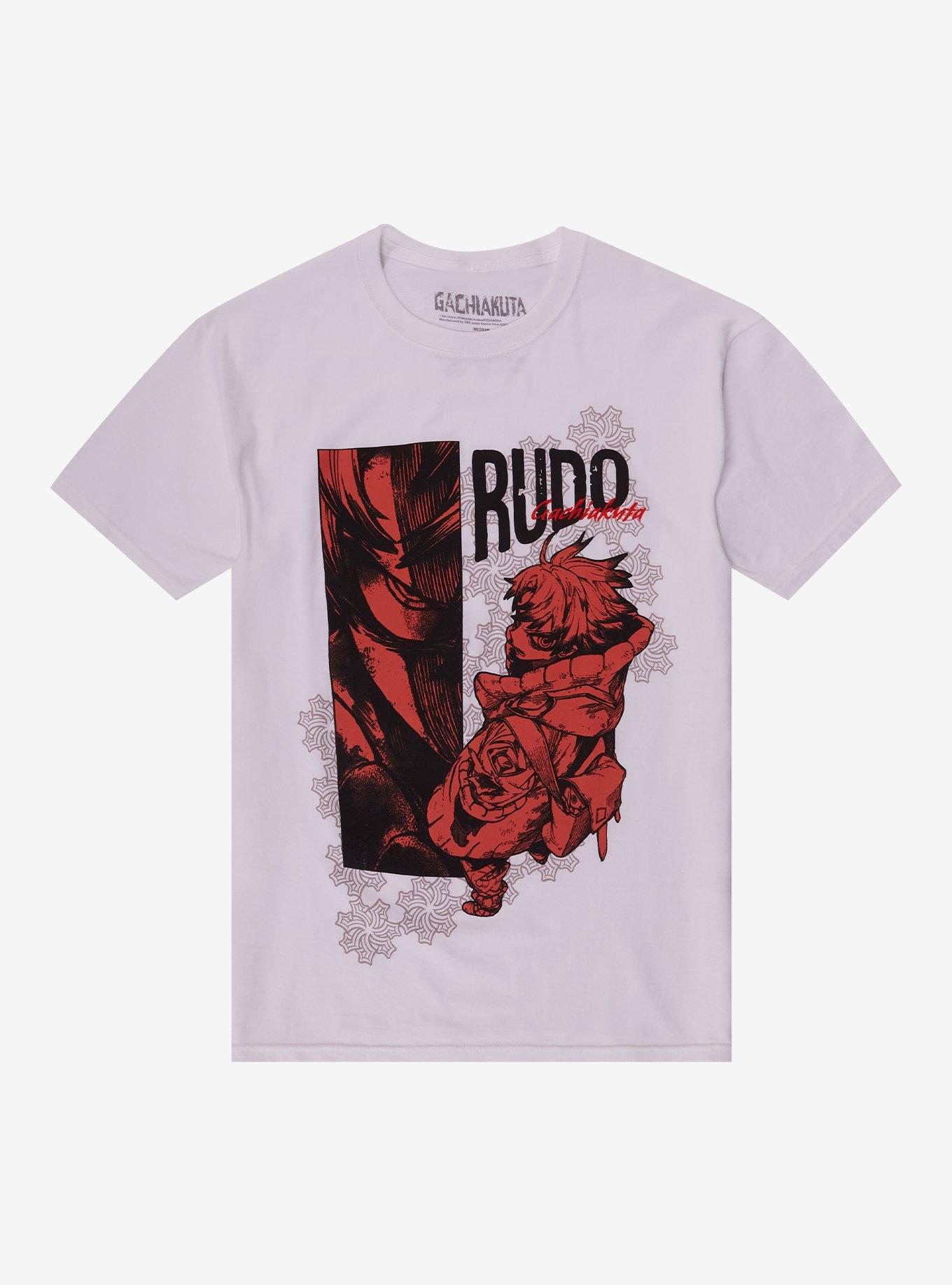 Gachiakuta Rudo Red Panel T-Shirt | Trending Graphic Tee For Fans