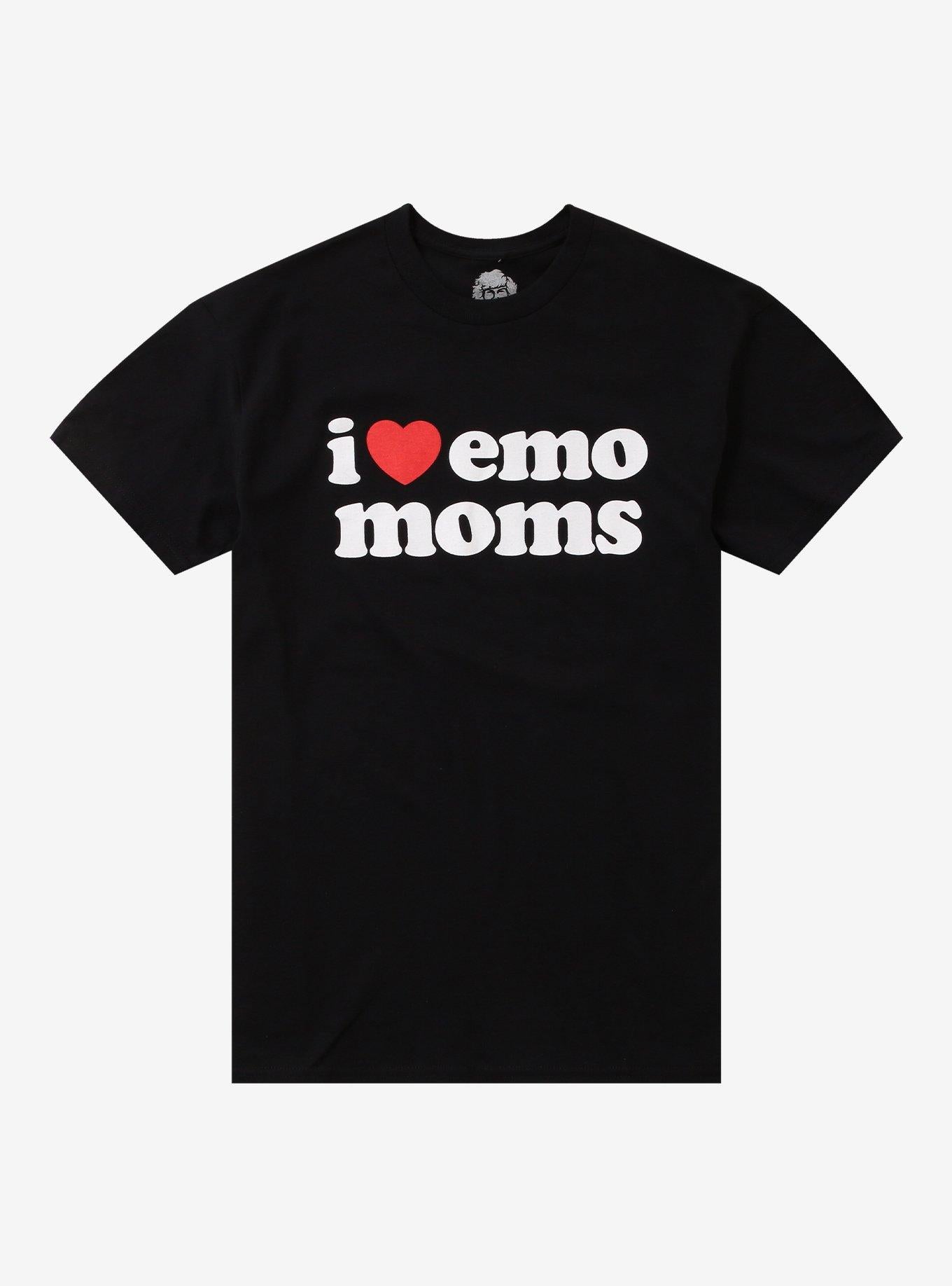 I Heart Emo Moms By Danny Duncan T-Shirt | Trending Graphic Tee For Fans