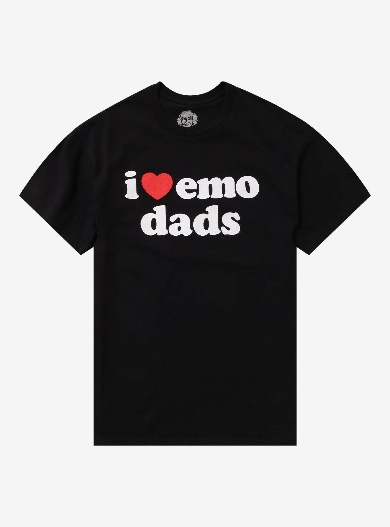 I Heart Emo Dads By Danny Duncan T-Shirt | Trending Graphic Tee For Fans