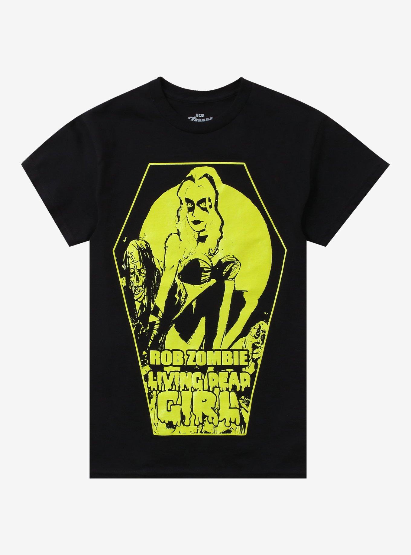 Rob Zombie Living Dead Girl Glow-In-The-Dark T-Shirt | Trending Graphic Tee For Fans