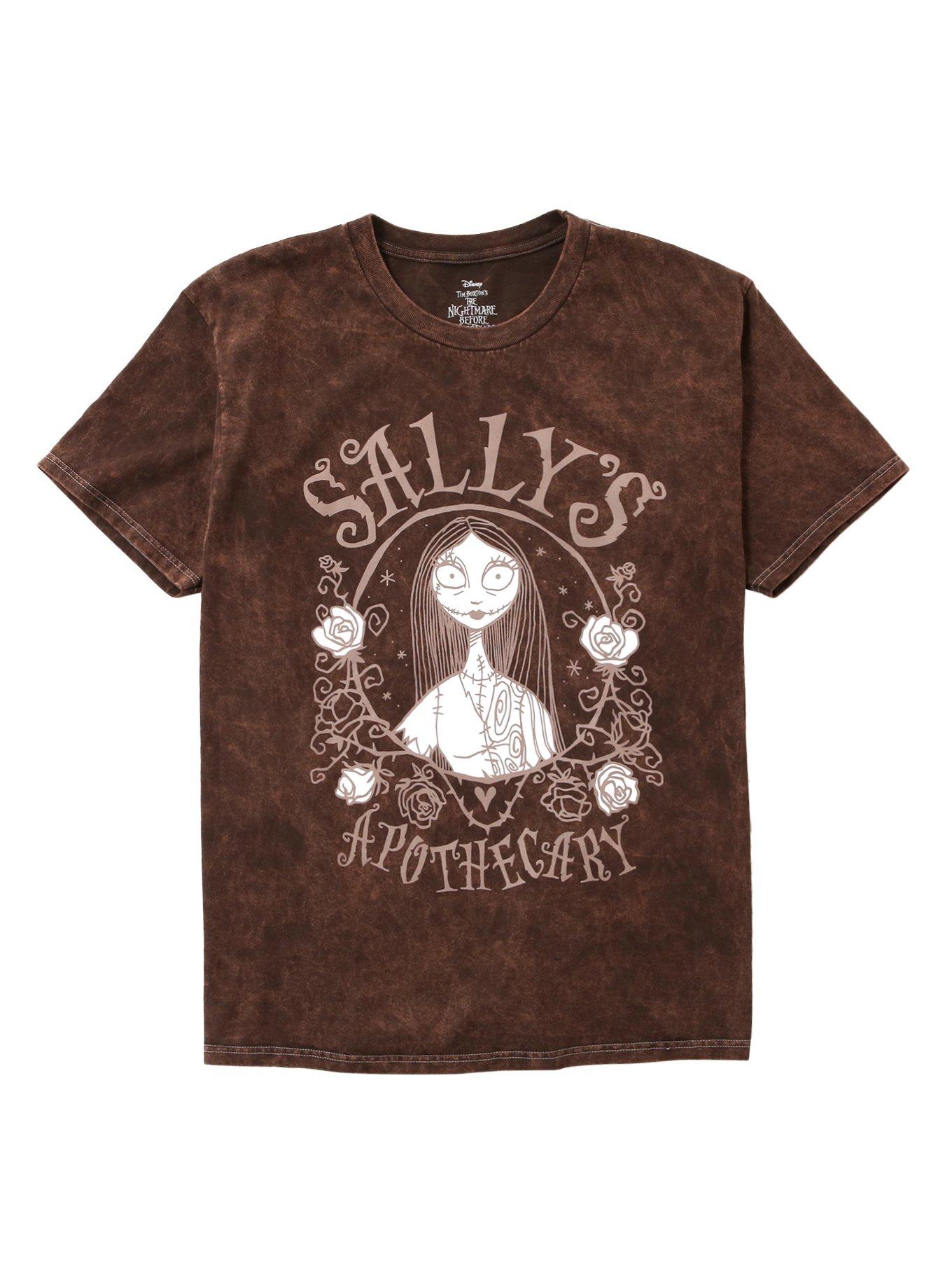 The Nightmare Before Christmas Sally Apothecary Dark Wash Girls T-Shirt | Trending Graphic Tee For Fans