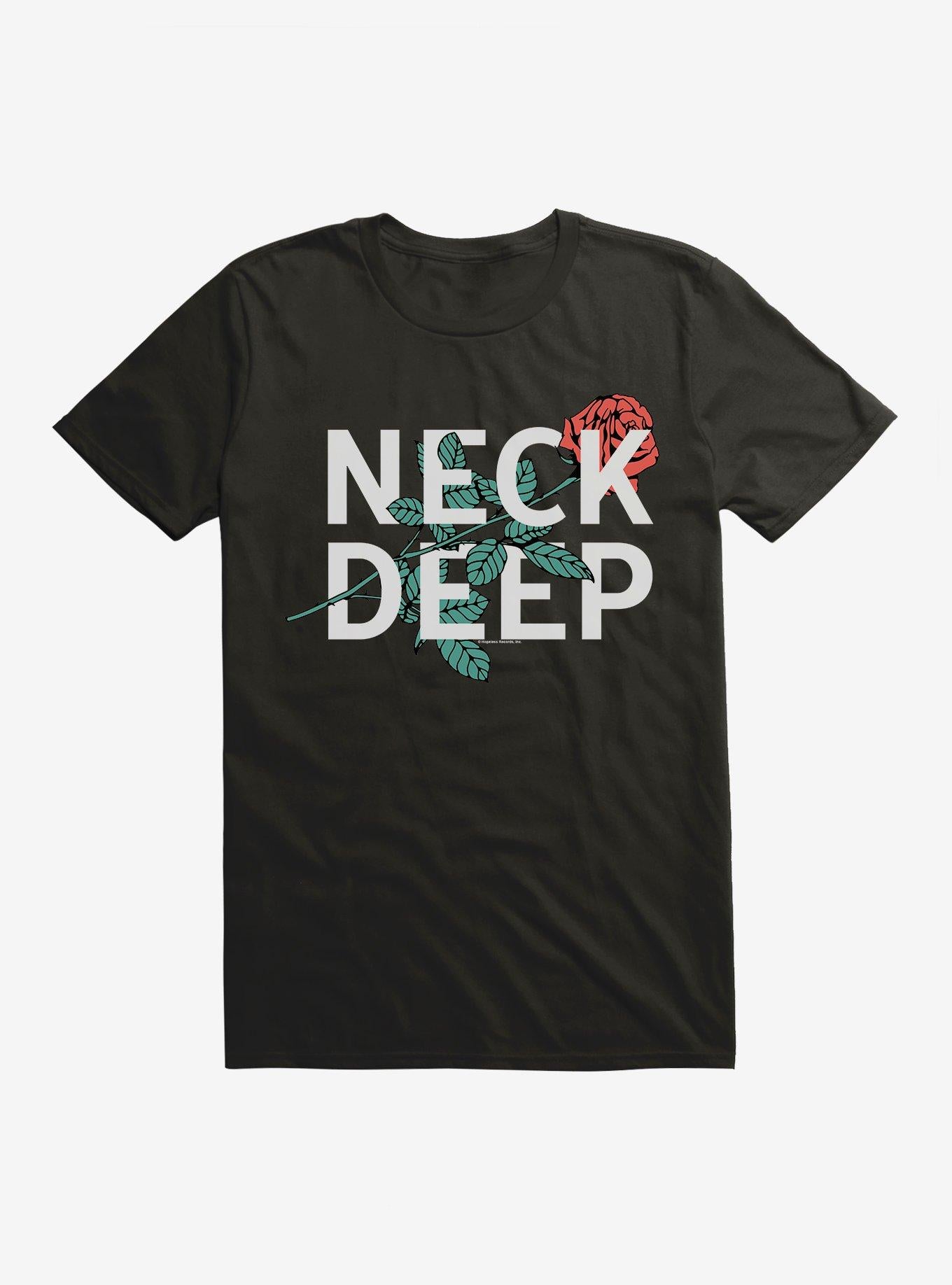 Neck Deep Rose T-Shirt | Trending Graphic Tee For Fans