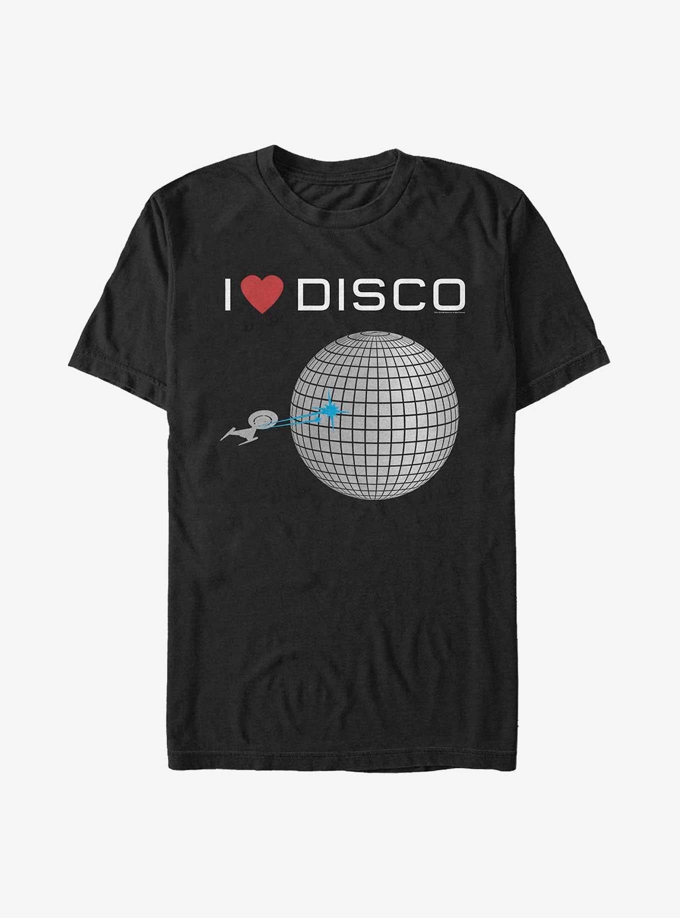 Star Trek Heart Disco T-Shirt | Trending Graphic Tee For Fans