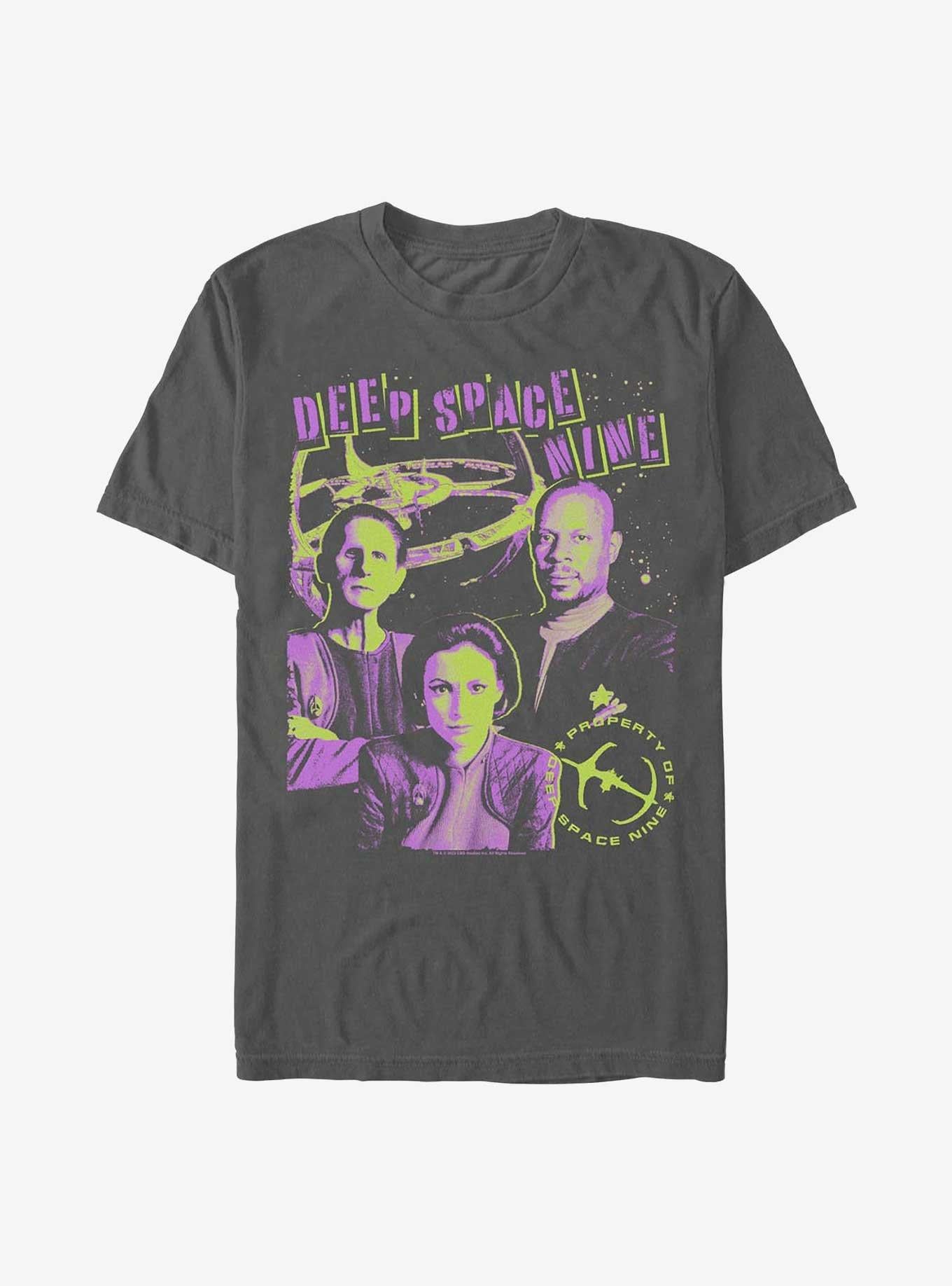 Star Trek Nine Poster Garment Dye T-Shirt | Trending Graphic Tee For Fans