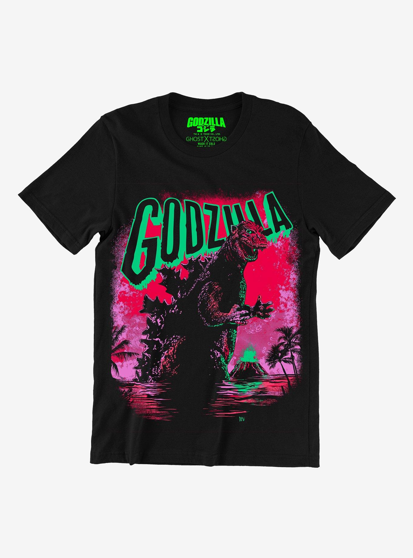 Ghost X Ghost Godzilla Portrait T-Shirt | Trending Graphic Tee For Fans