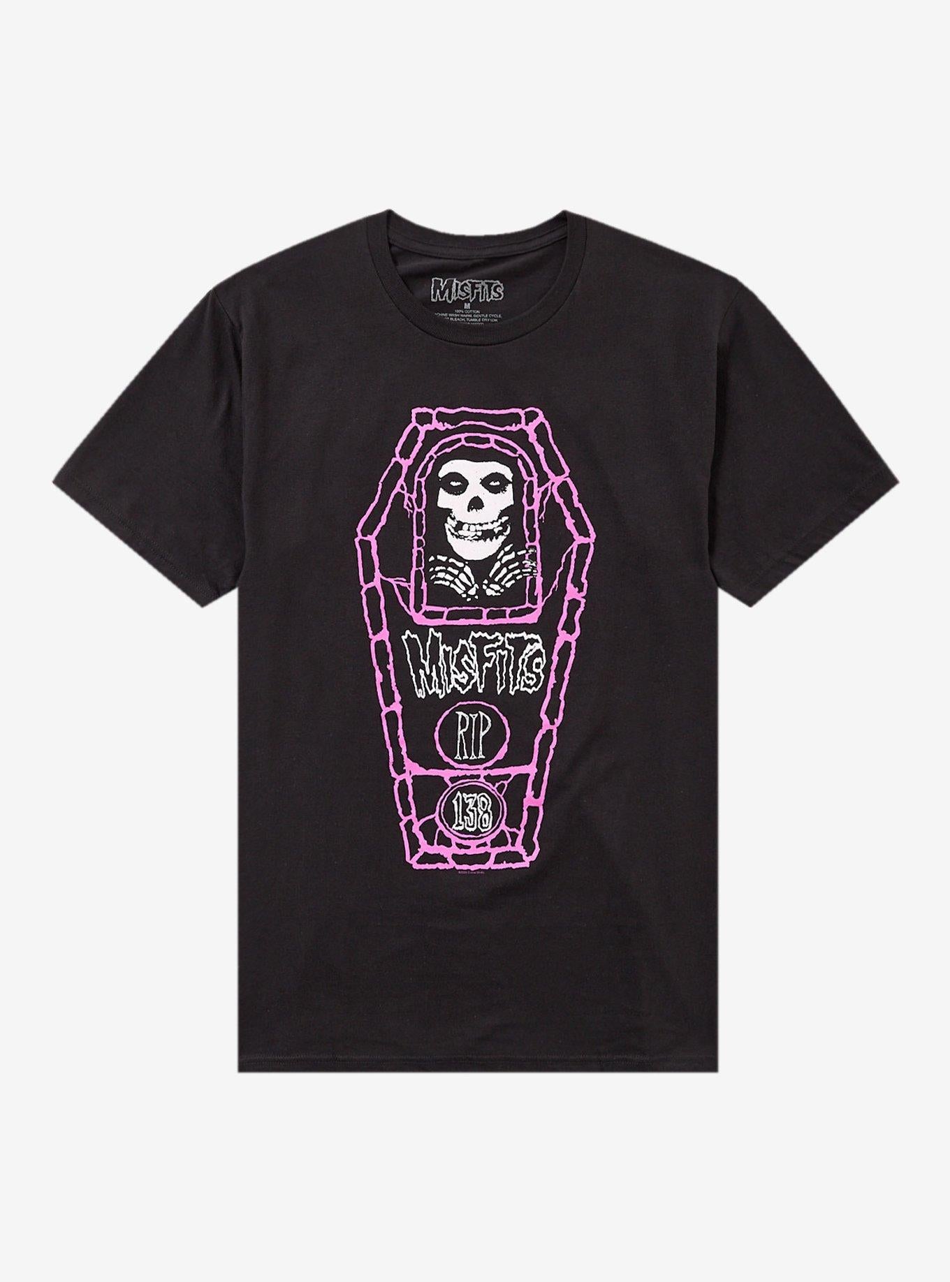 Misfits Crimson Ghost Coffin T-Shirt | Trending Graphic Tee For Fans