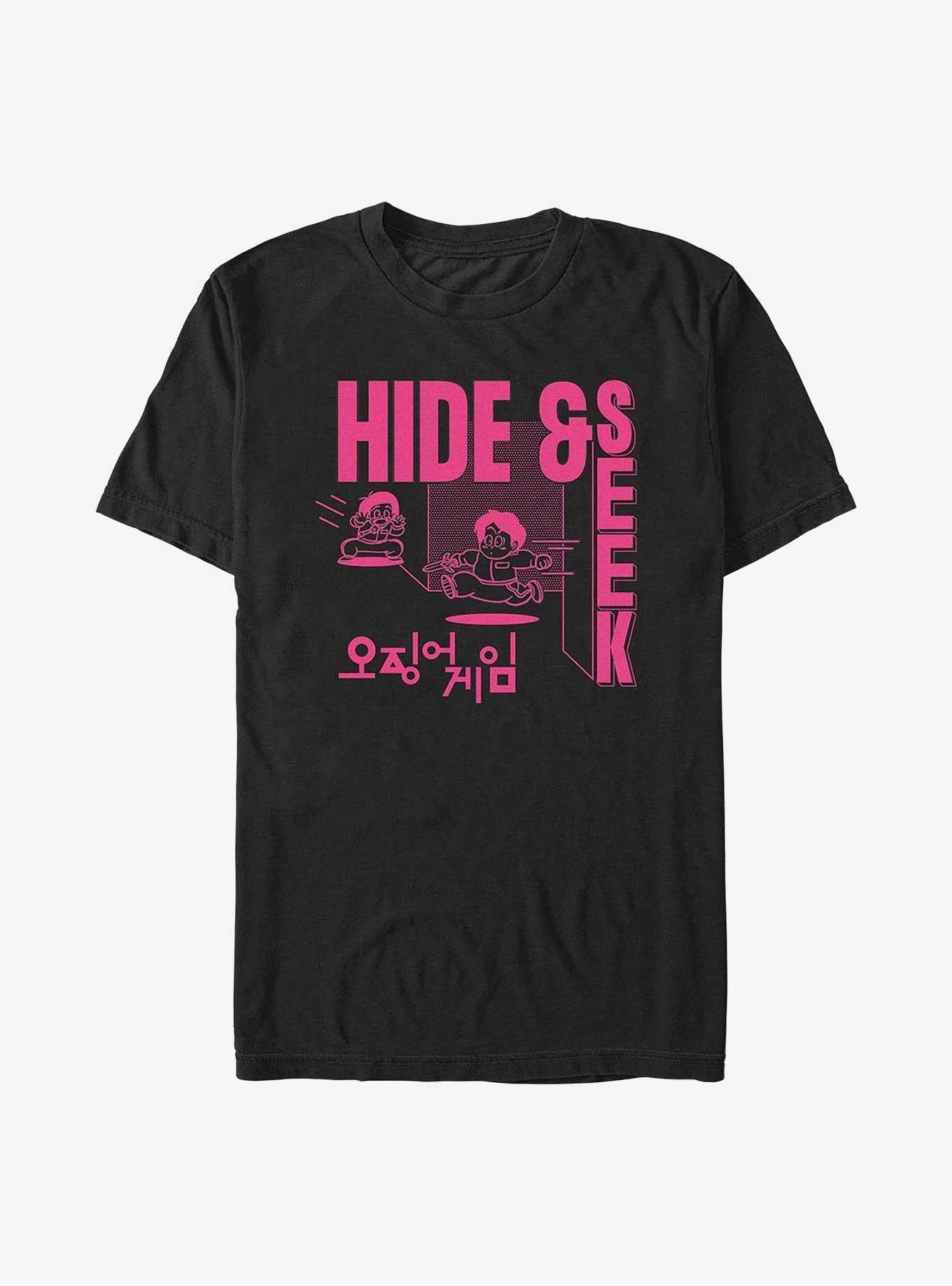 Squid Game Hide And Seek T-Shirt | Trending Graphic Tee For Fans