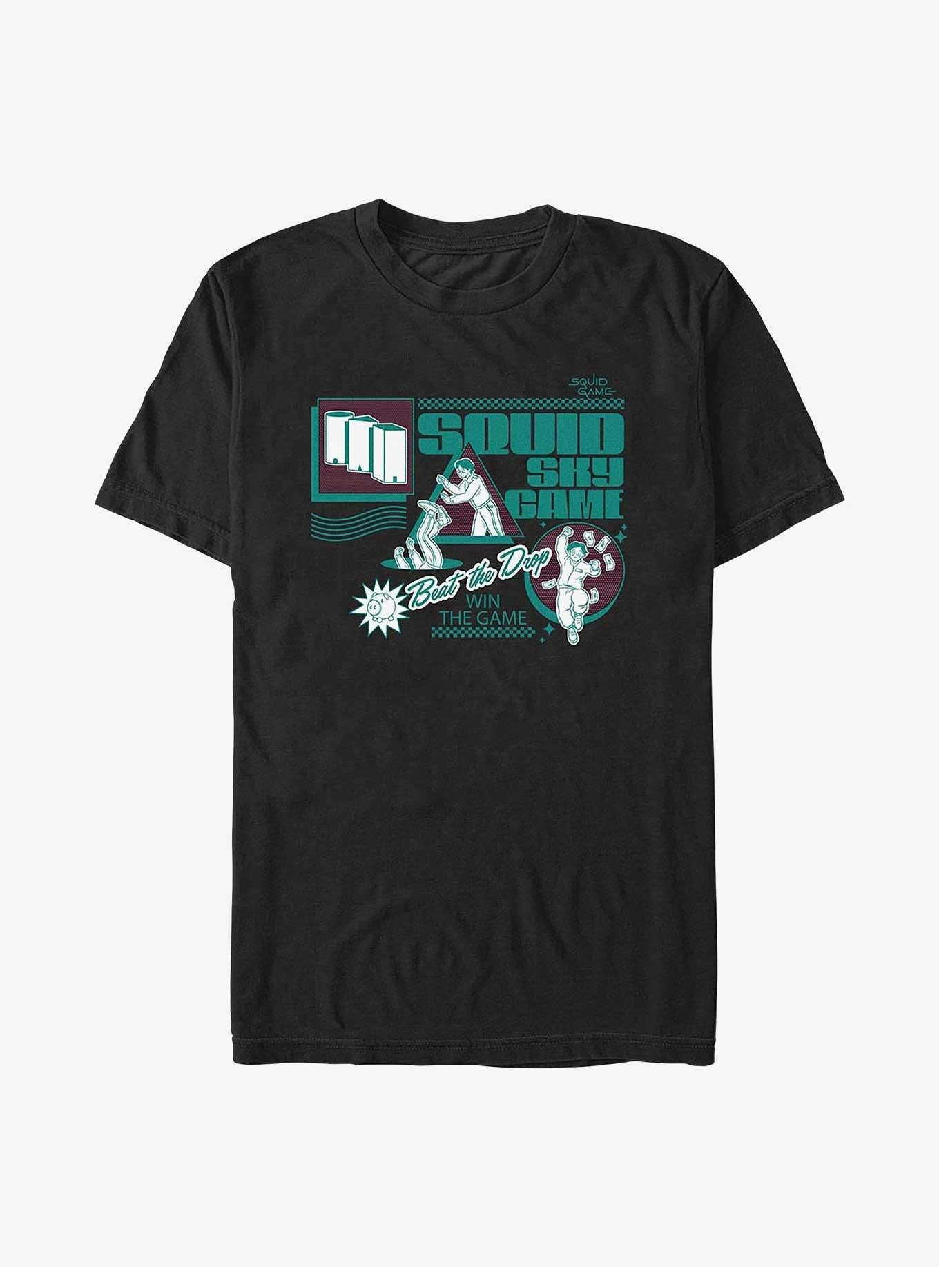 Squid Game Squid Sky Game Beat The Drop T-Shirt | Trending Graphic Tee For Fans