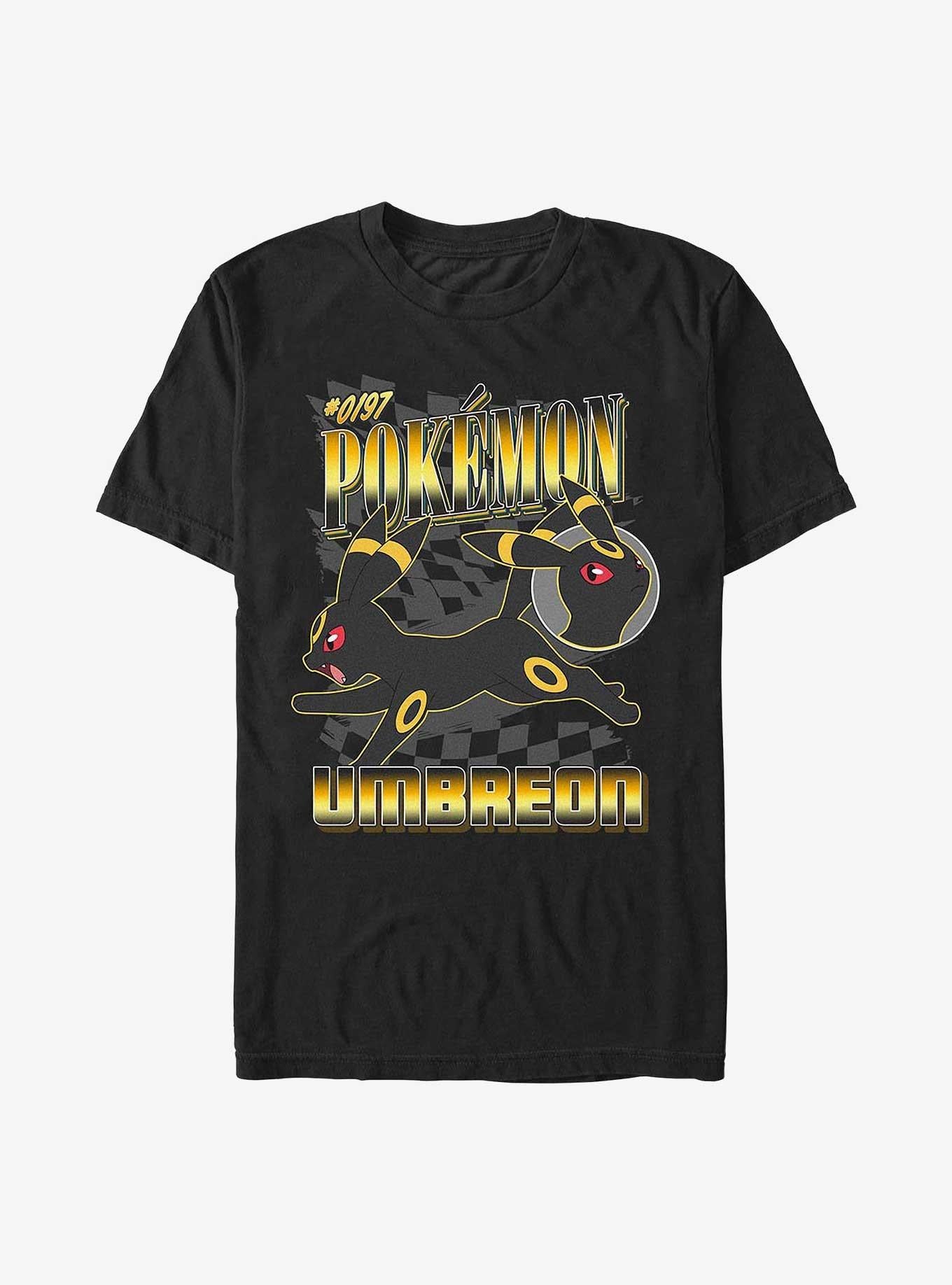 Pokemon Umbreon Check T-Shirt | Trending Graphic Tee For Fans
