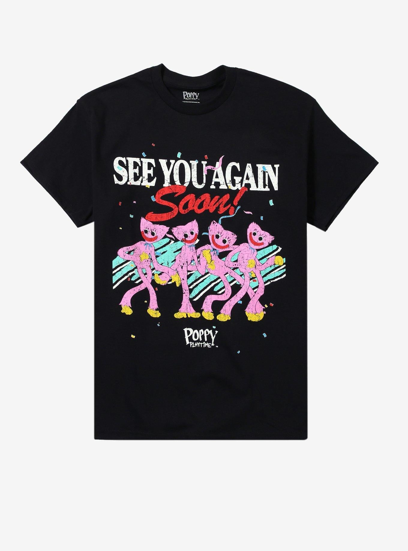 Poppy Playtime Kissy Missy See You Soon T-Shirt | Trending Graphic Tee For Fans