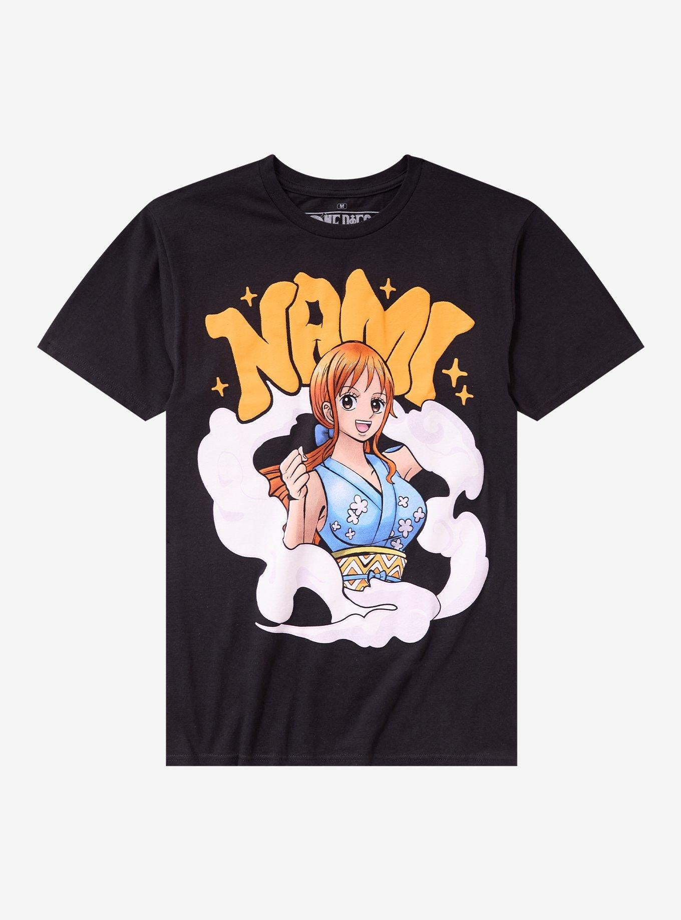 One Piece Nami Wano Puff Print T-Shirt | Trending Graphic Tee For Fans
