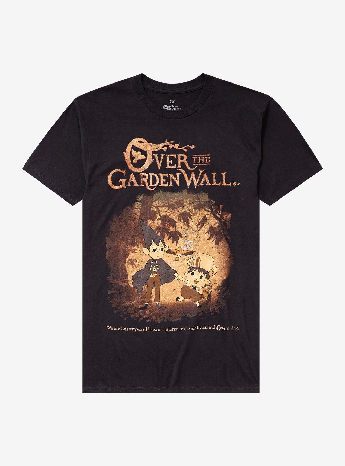 Over The Garden Wall Group Wayward Leaves T-Shirt | Trending Graphic Tee For Fans