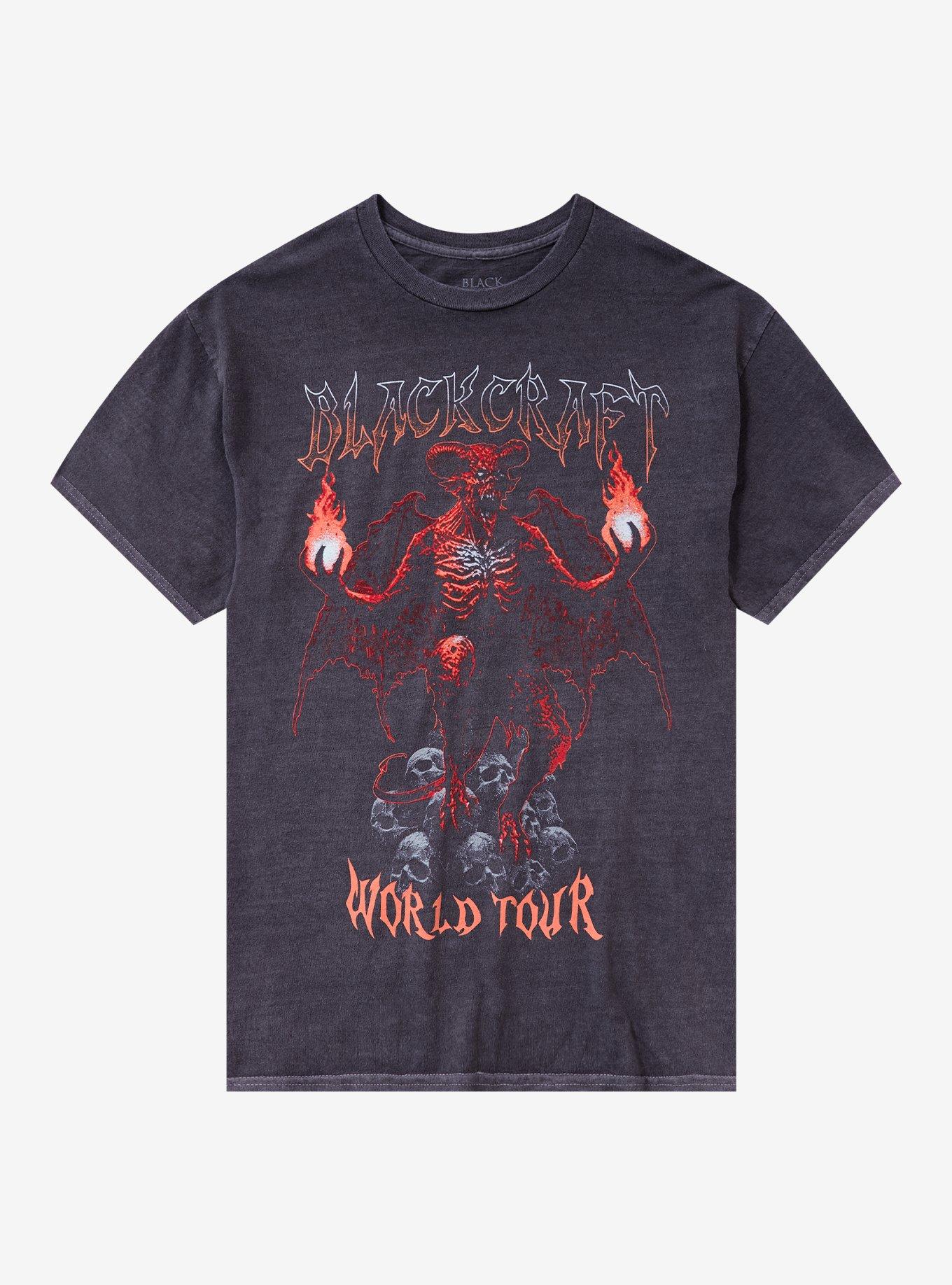 Blackcraft World Tour T-Shirt | Trending Graphic Tee For Fans
