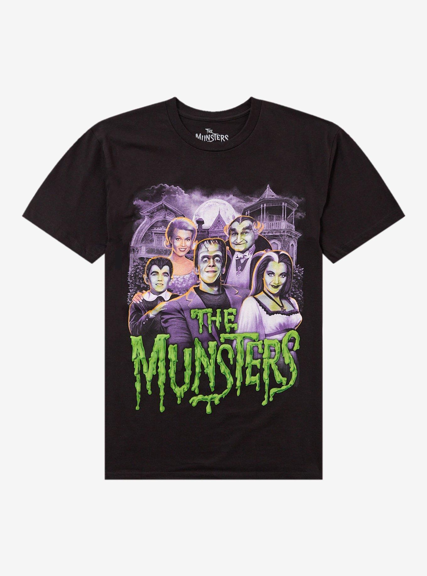 The Munsters Family Photo T-Shirt | Trending Graphic Tee For Fans
