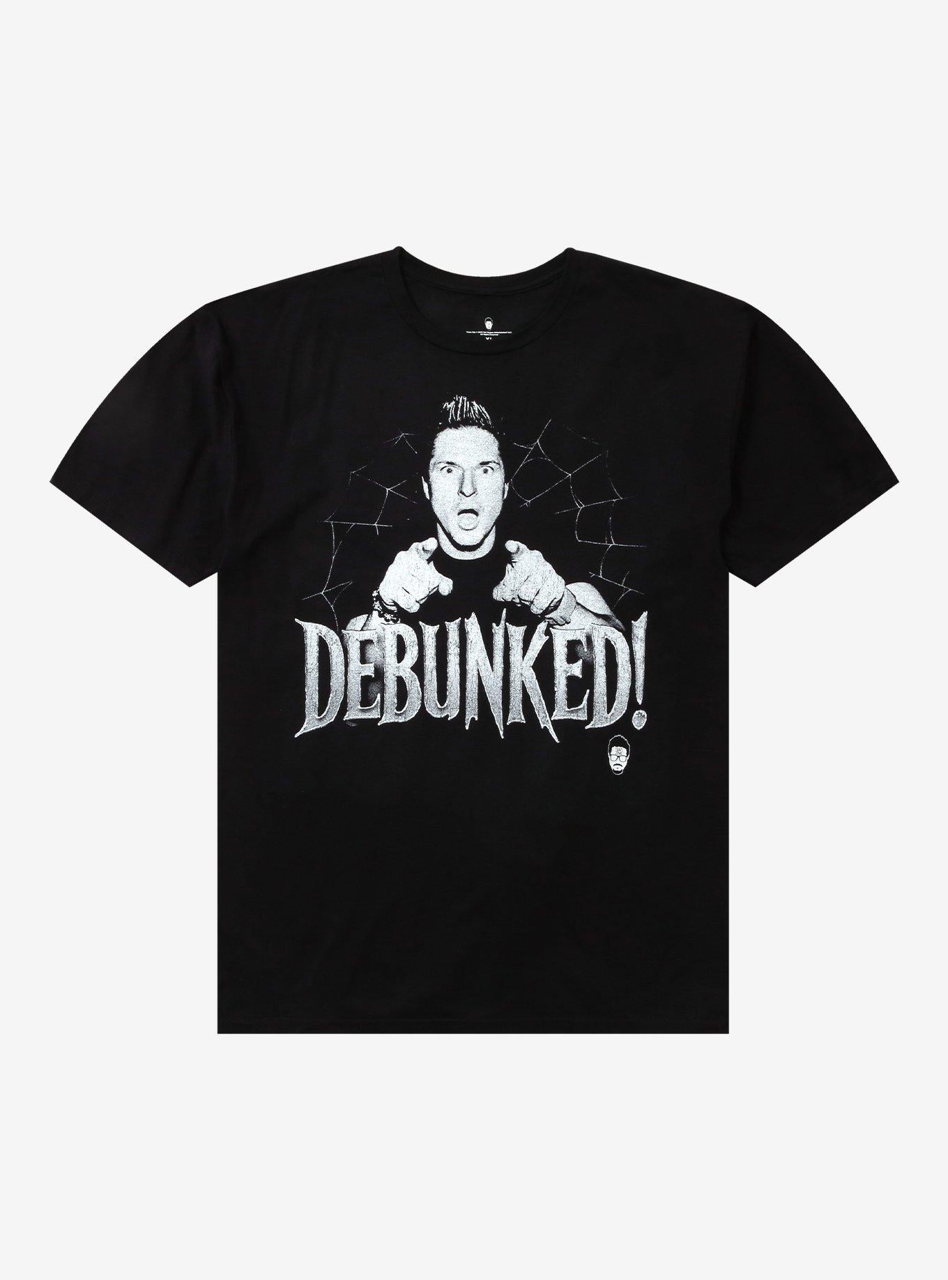 Zak Bagans Debunked! T-Shirt | Trending Graphic Tee For Fans