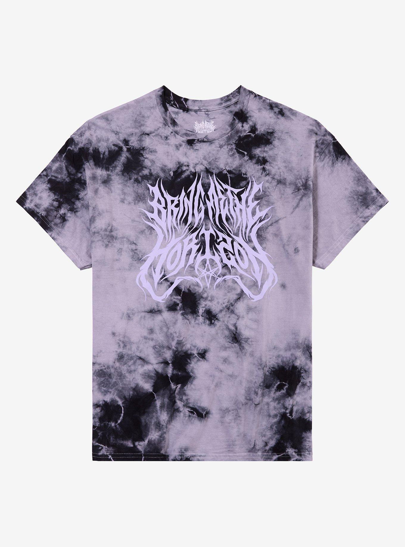 Bring Me The Horizon Black & White Wash T-Shirt | Trending Graphic Tee For Fans
