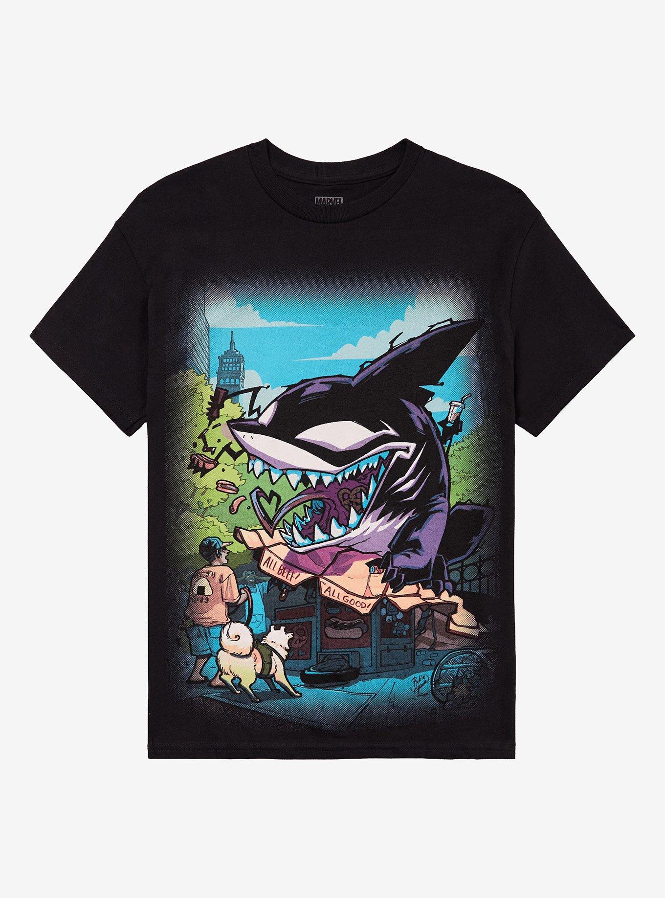Marvel Jeff The Land Shark Venom T-Shirt | Trending Graphic Tee For Fans