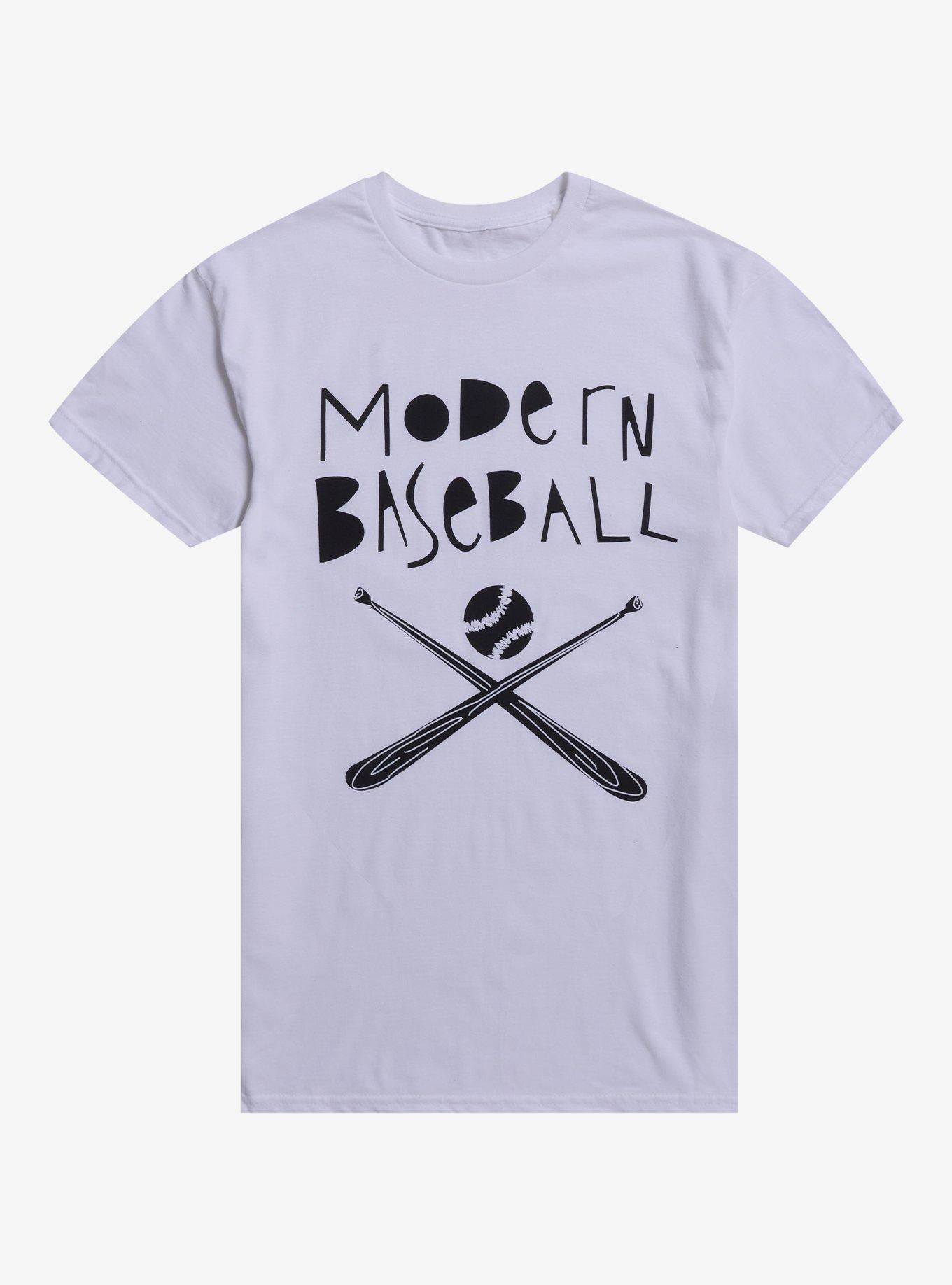Modern Baseball Baseball Bats T-Shirt | Trending Graphic Tee For Fans